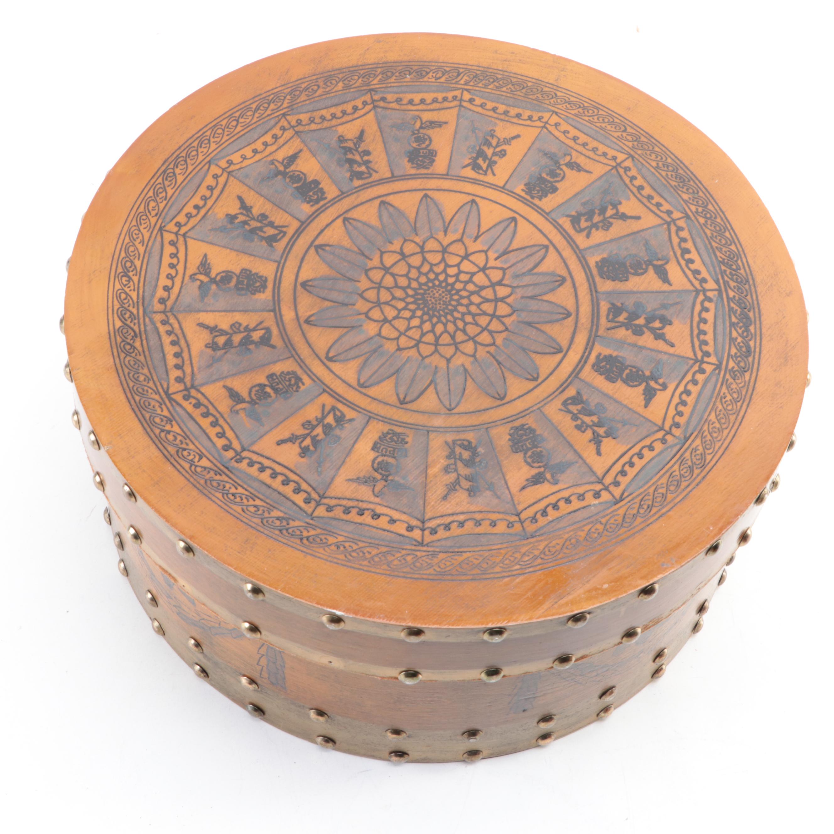 Wood Vanity Box with Other Decorative Wood Box and Cast Iron Bookends