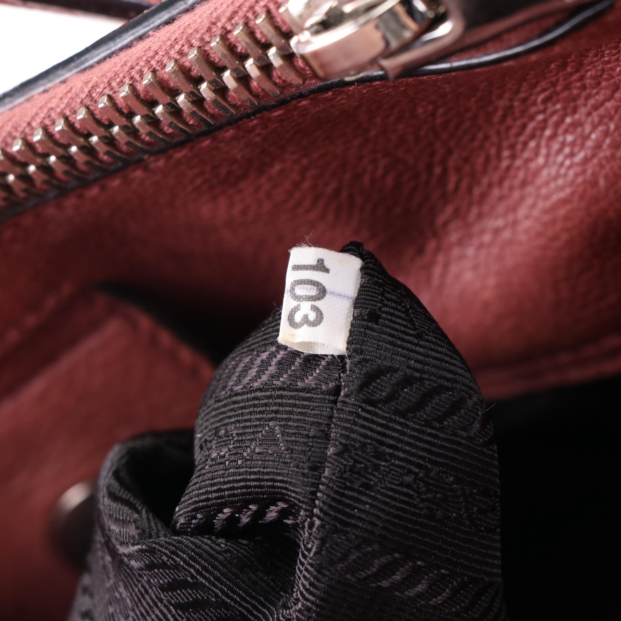 Prada Leather Tote Bag