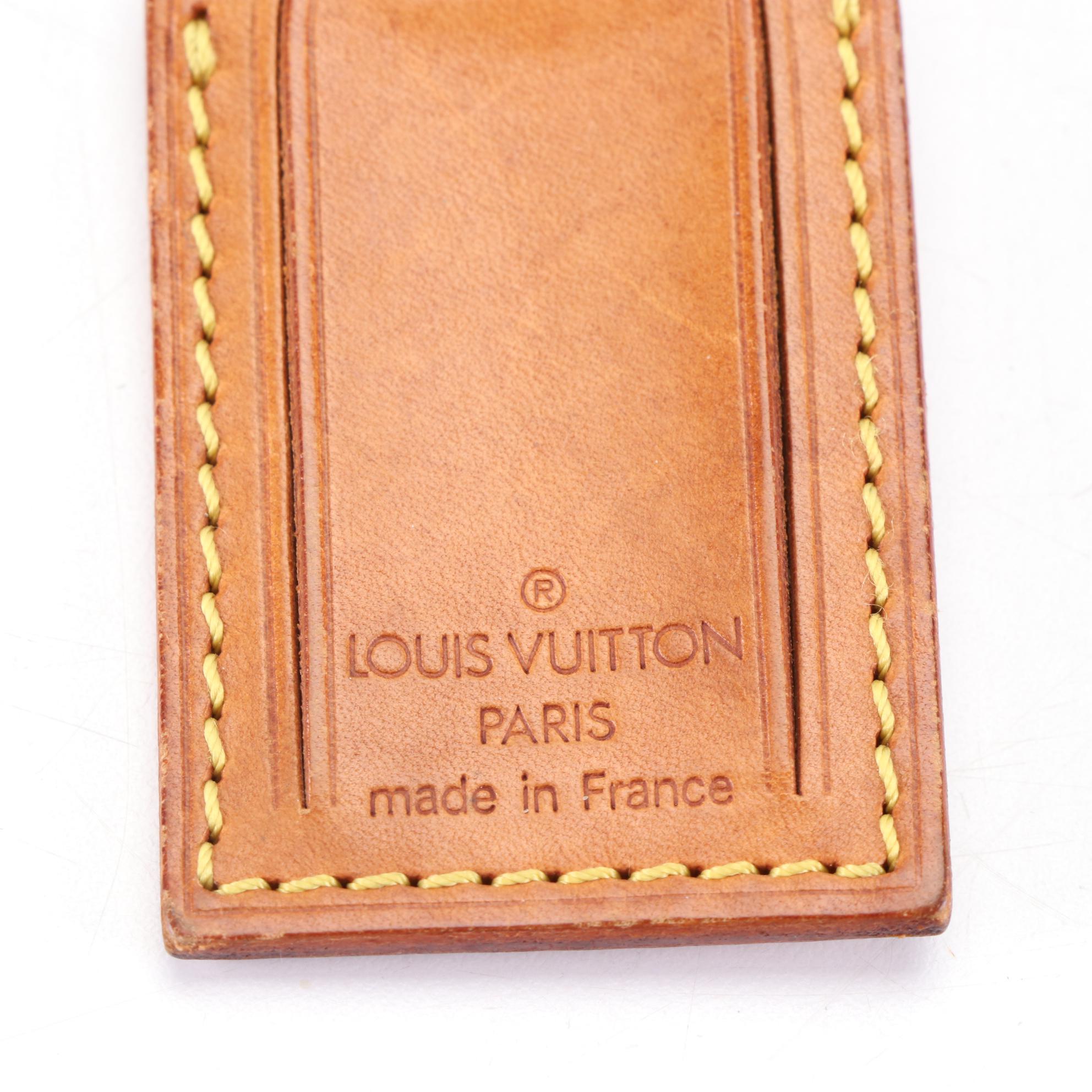 Louis Vuitton Luggage Tag