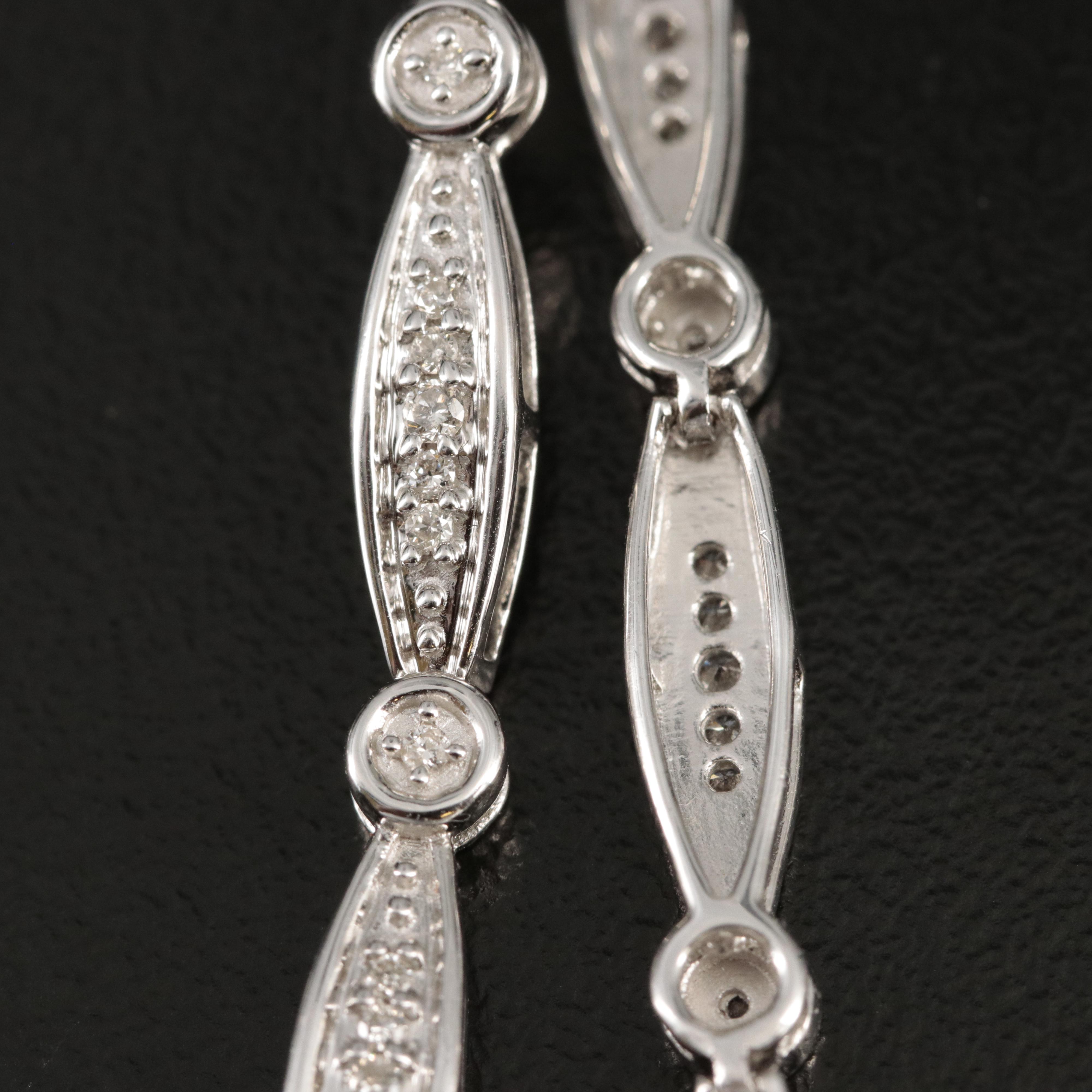 Sterling Diamond Bracelet