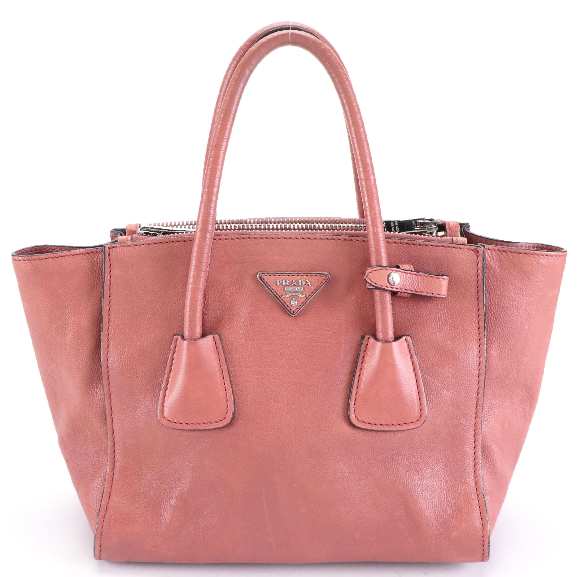Prada Leather Tote Bag