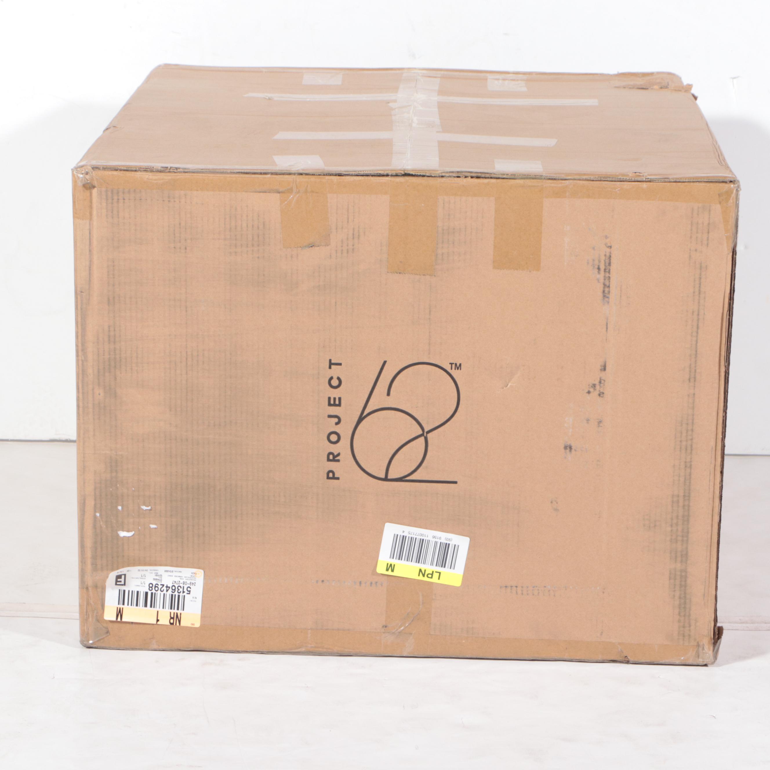 Project 62 Ostern Upholstered Armchair with Metal Frame