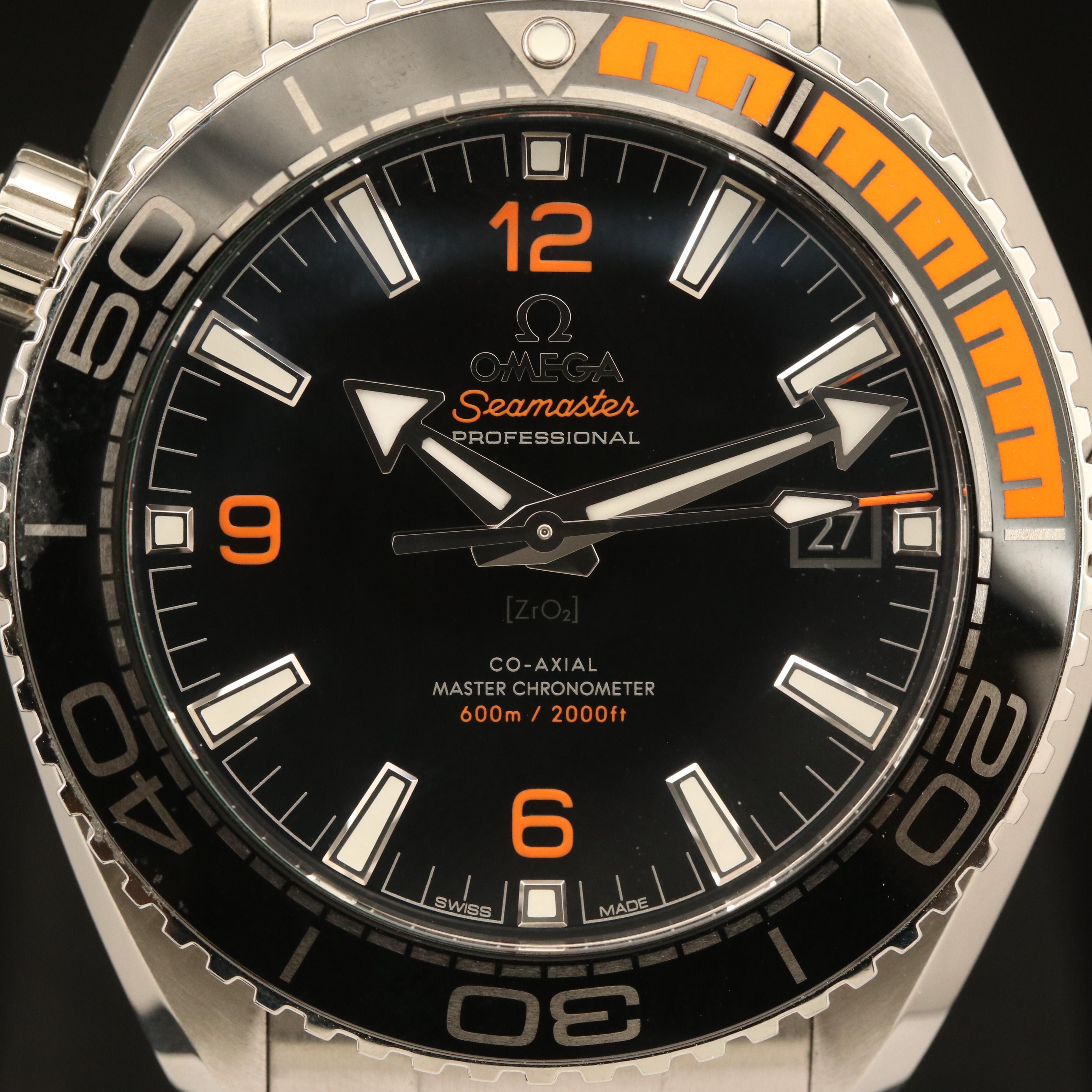 2009 Omega Seamaster Planet Ocean Automatic Watch