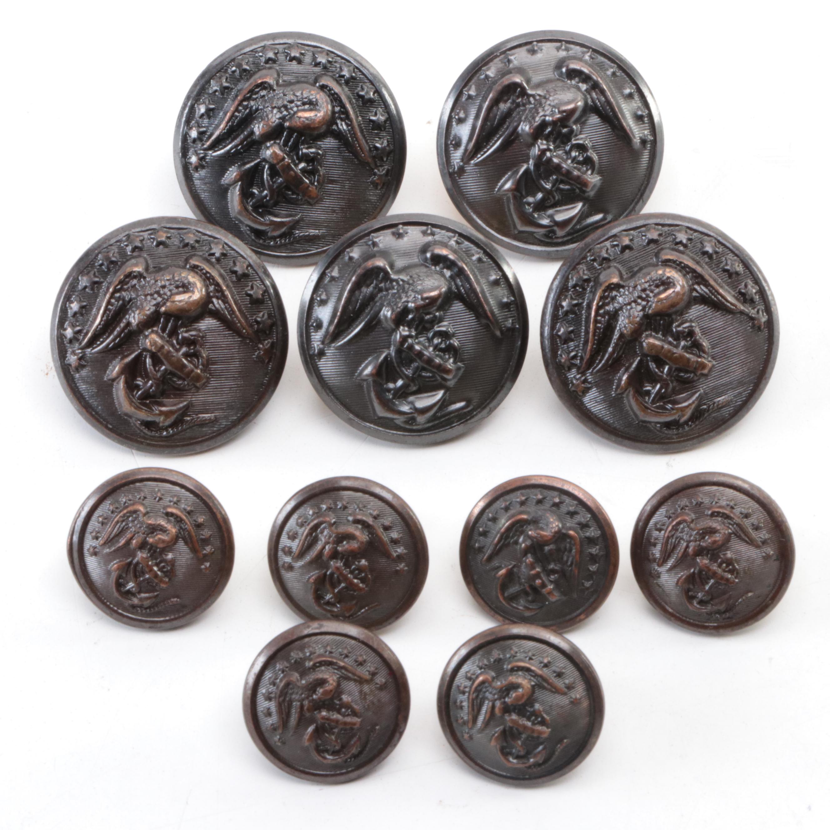 Scovill Mfg. Co and Waterbury Blazer Button Collection, 19th Century