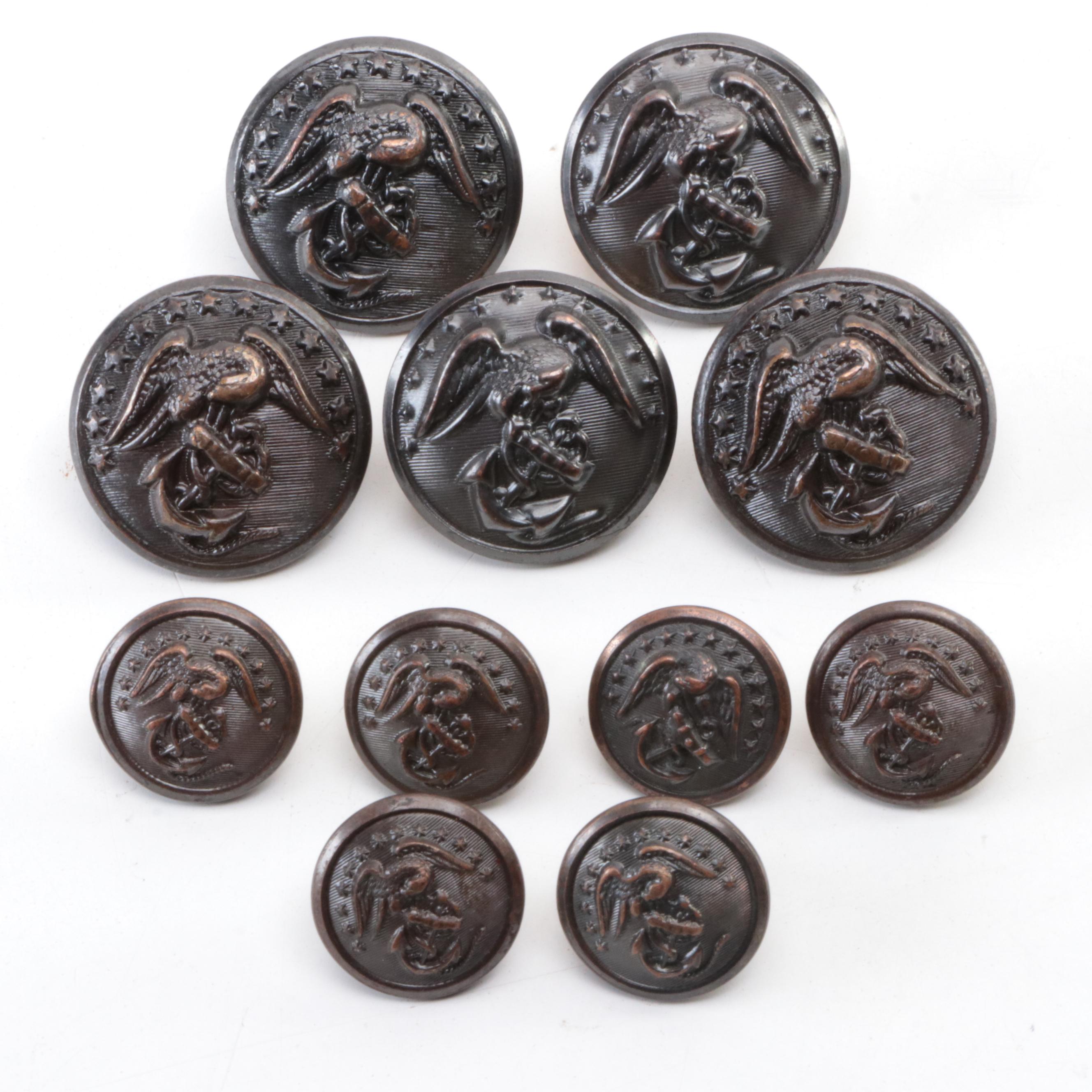 Scovill Mfg. Co and Waterbury Blazer Button Collection, 19th Century