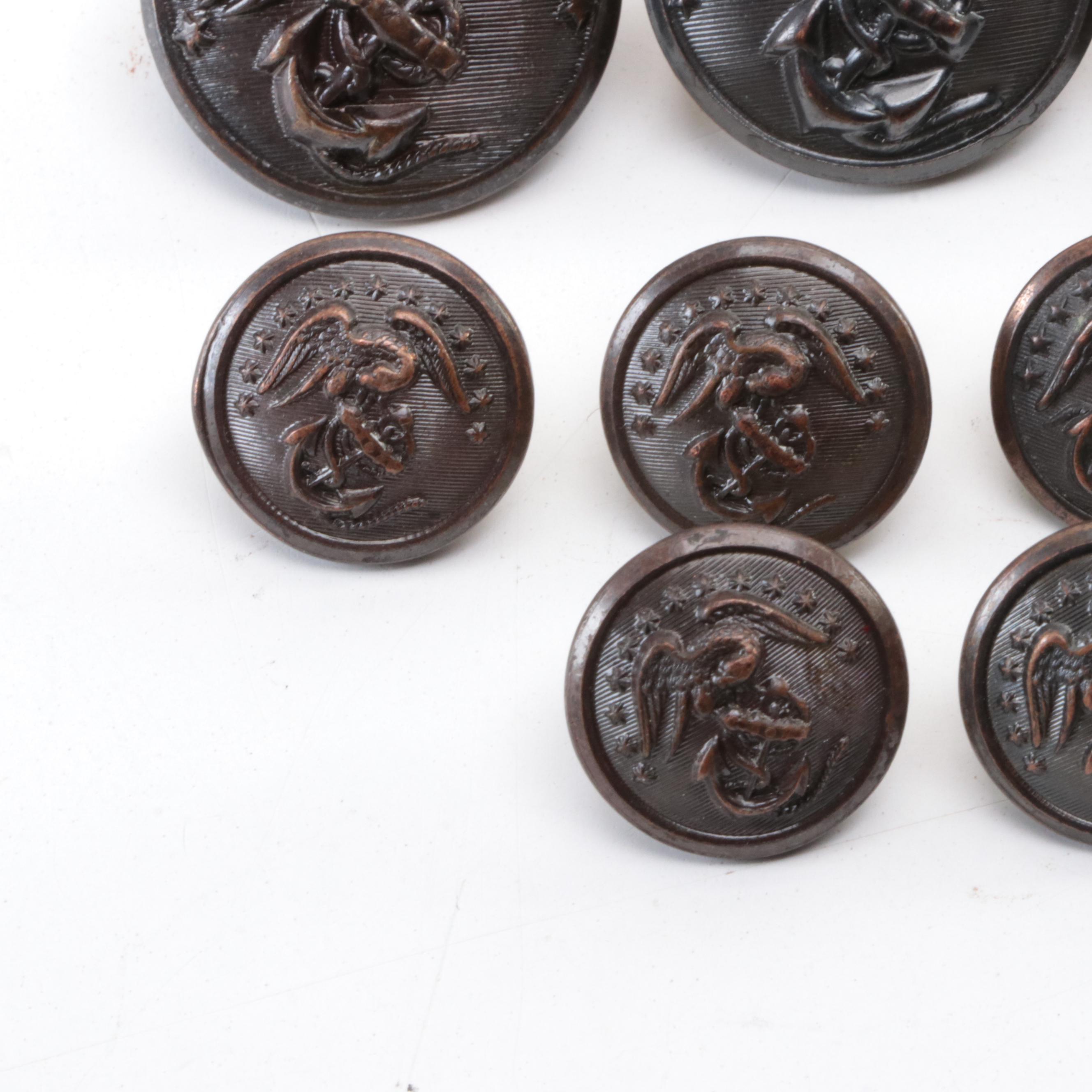 Scovill Mfg. Co and Waterbury Blazer Button Collection, 19th Century