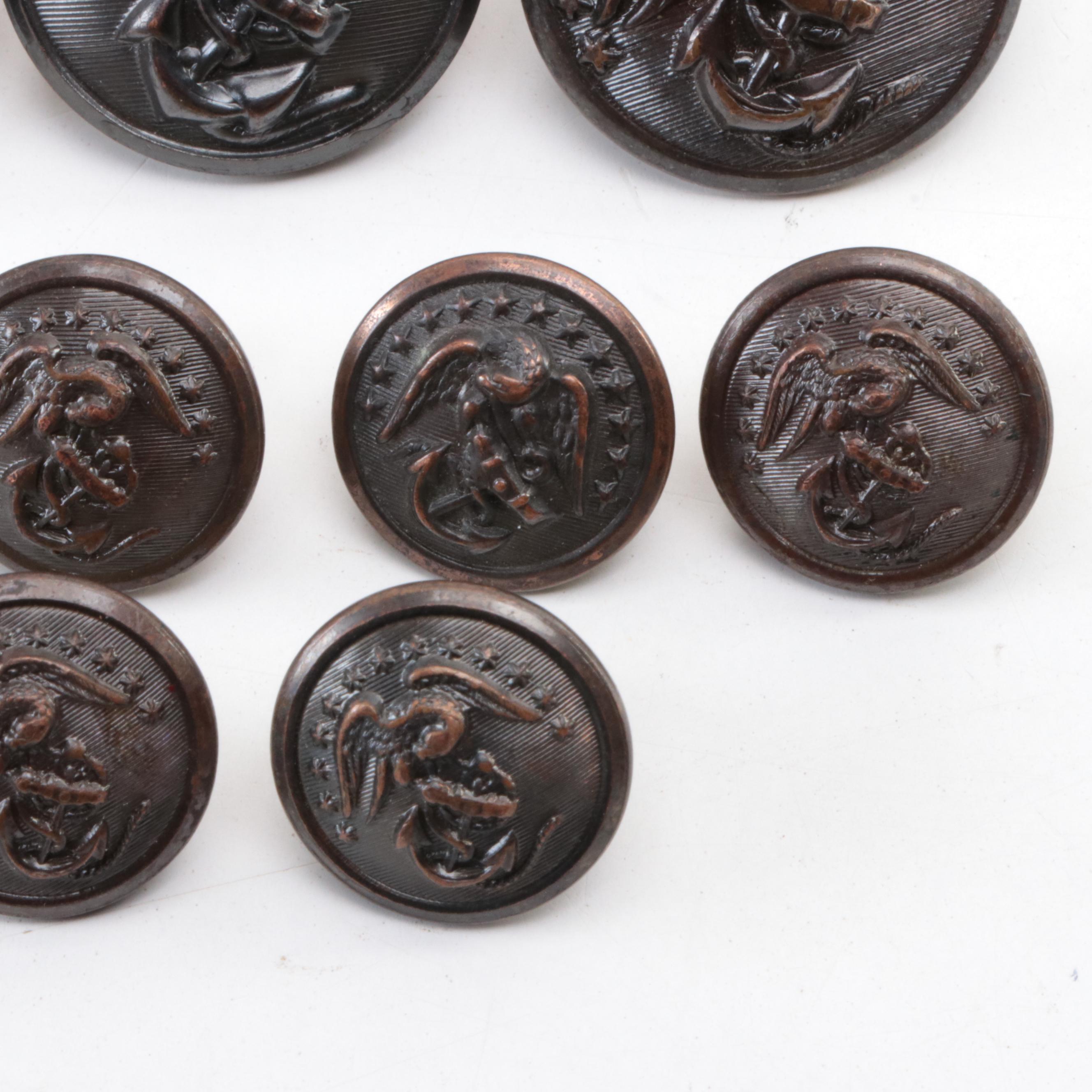 Scovill Mfg. Co and Waterbury Blazer Button Collection, 19th Century