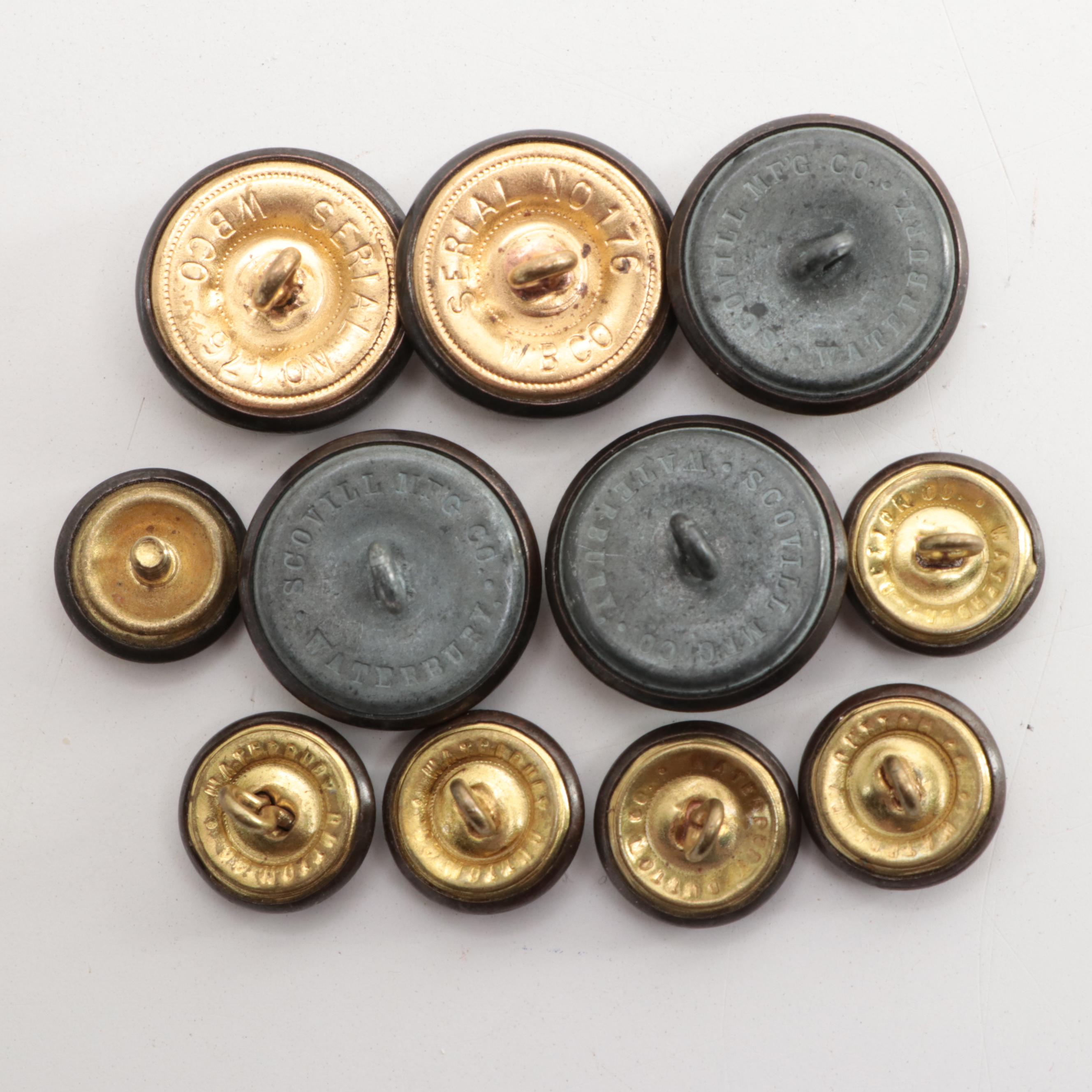 Scovill Mfg. Co and Waterbury Blazer Button Collection, 19th Century