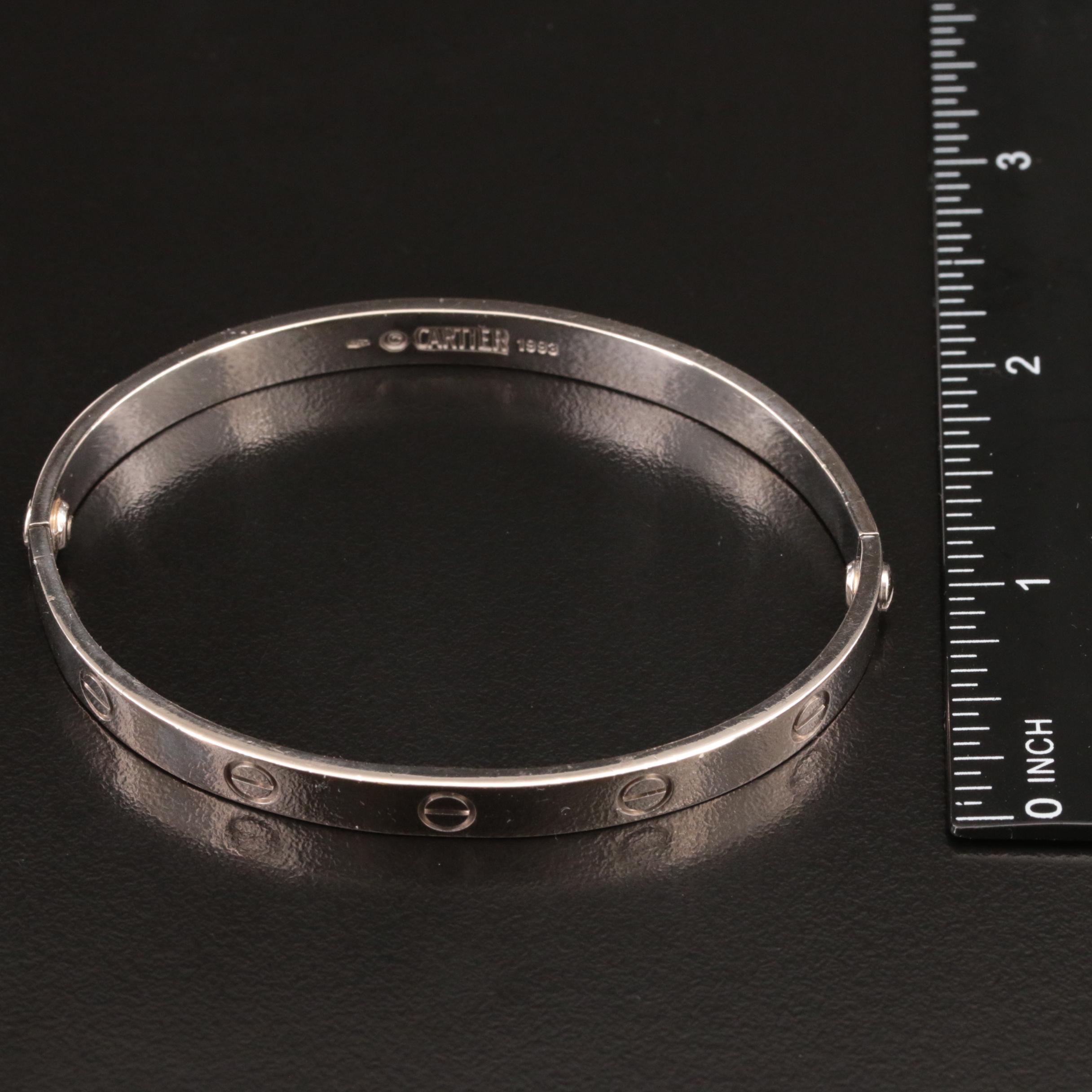 Cartier "Love" 18K Bangle