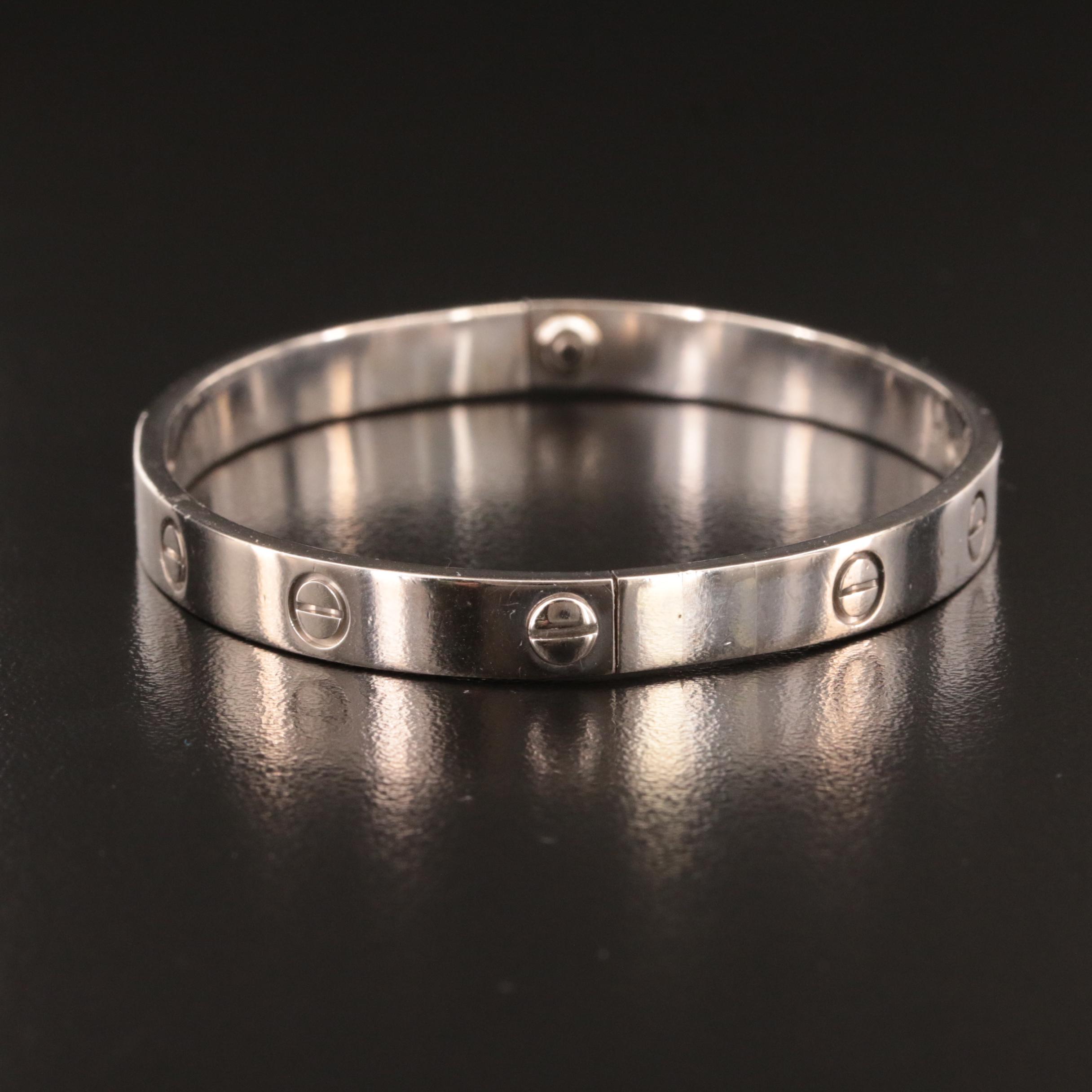 Cartier "Love" 18K Bangle