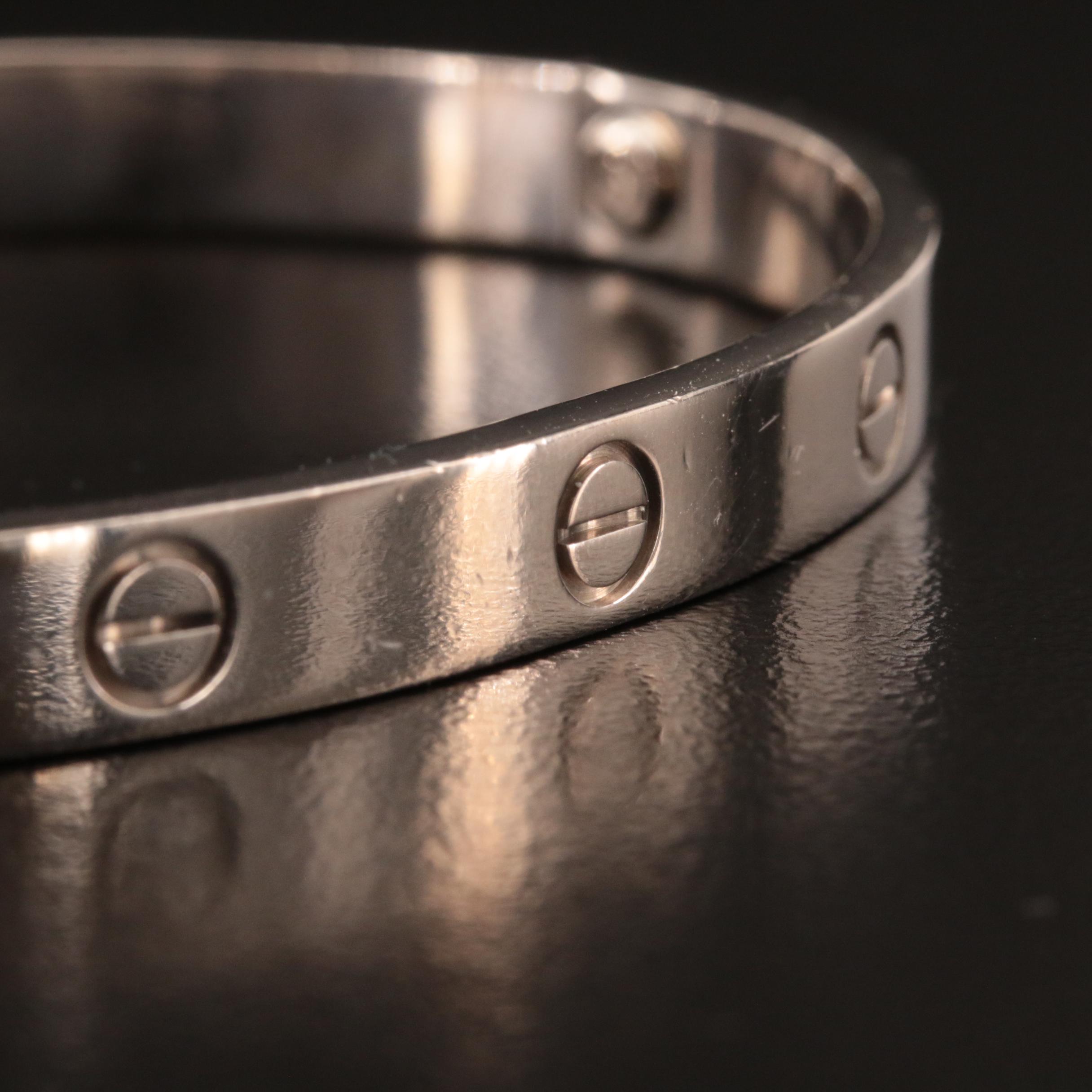 Cartier "Love" 18K Bangle