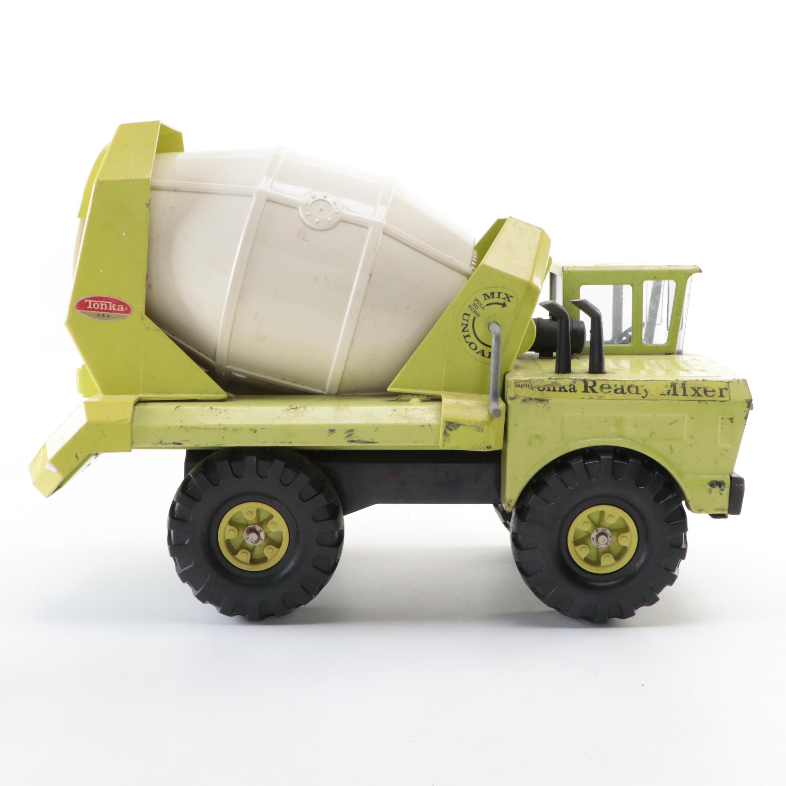 Tonka Mighty Ready Mixer Metal Toy Truck, Circa 1971