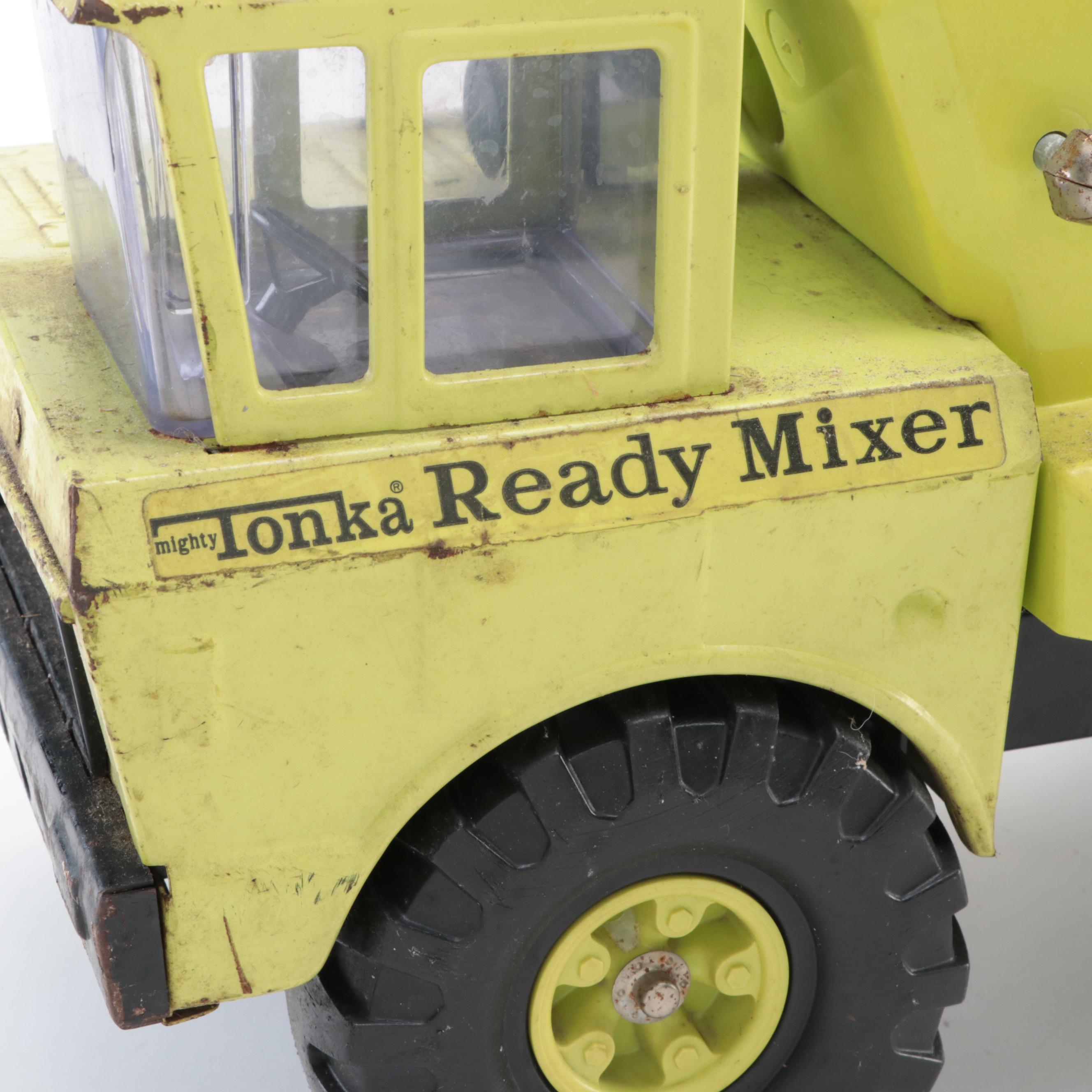 Tonka Mighty Ready Mixer Metal Toy Truck, Circa 1971
