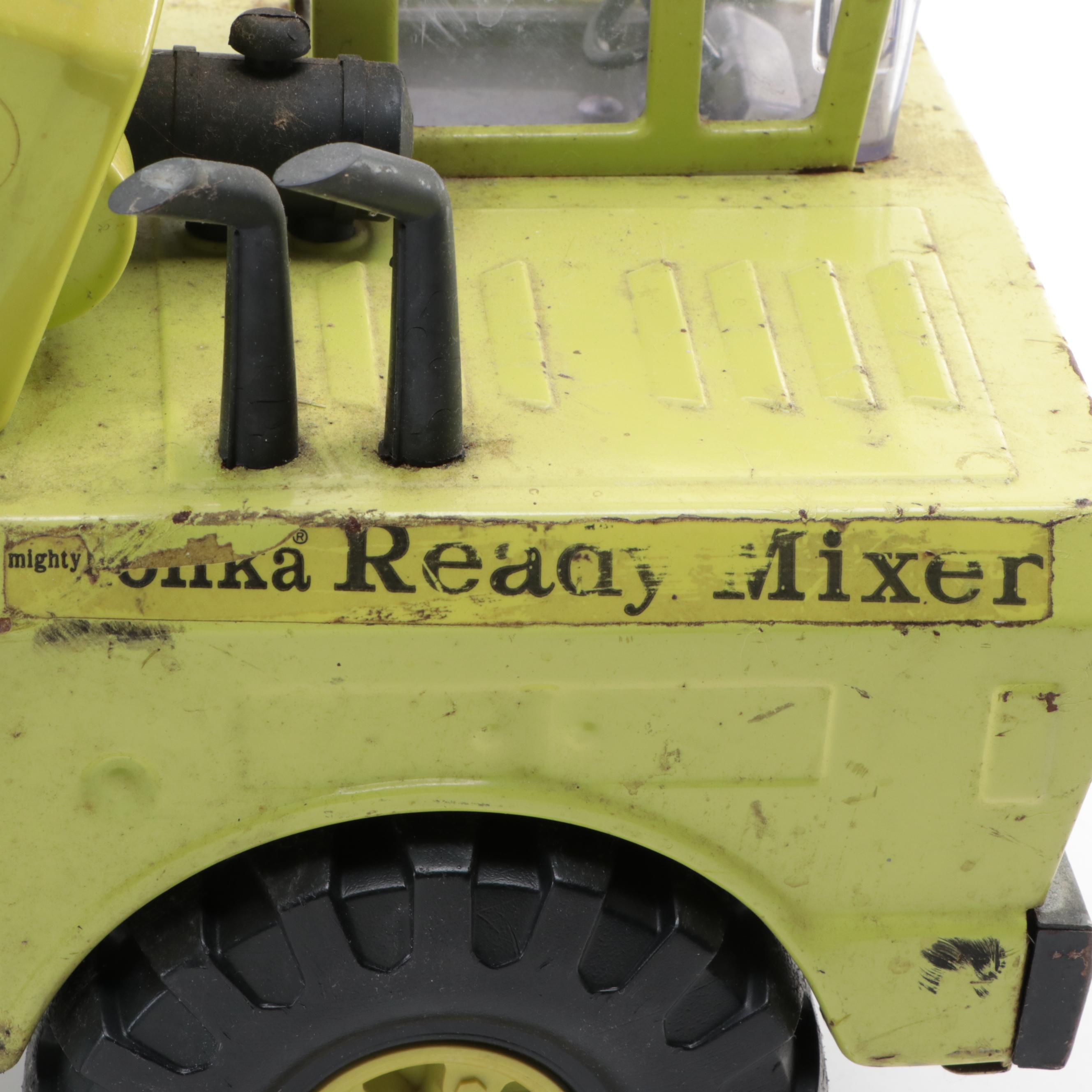 Tonka Mighty Ready Mixer Metal Toy Truck, Circa 1971