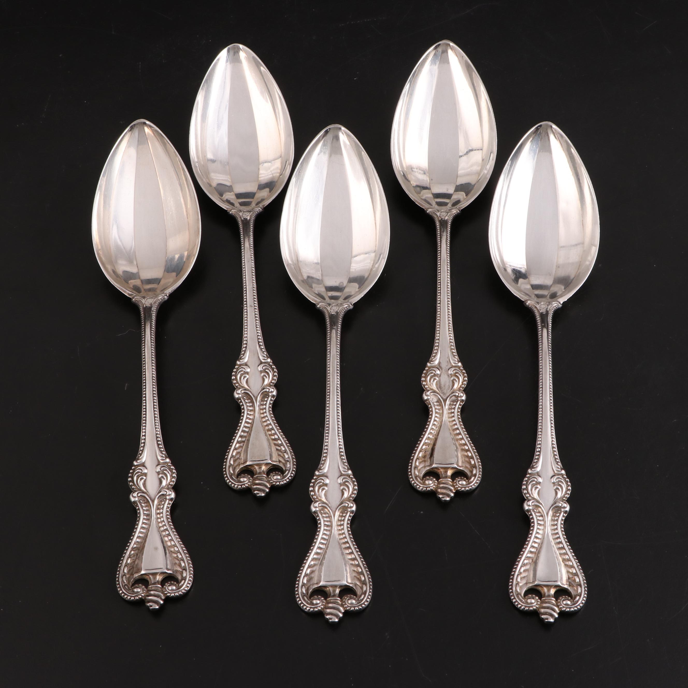 Towle "Old Colonial" Sterling Silver Flatware with Coin Silver Ladle and Others