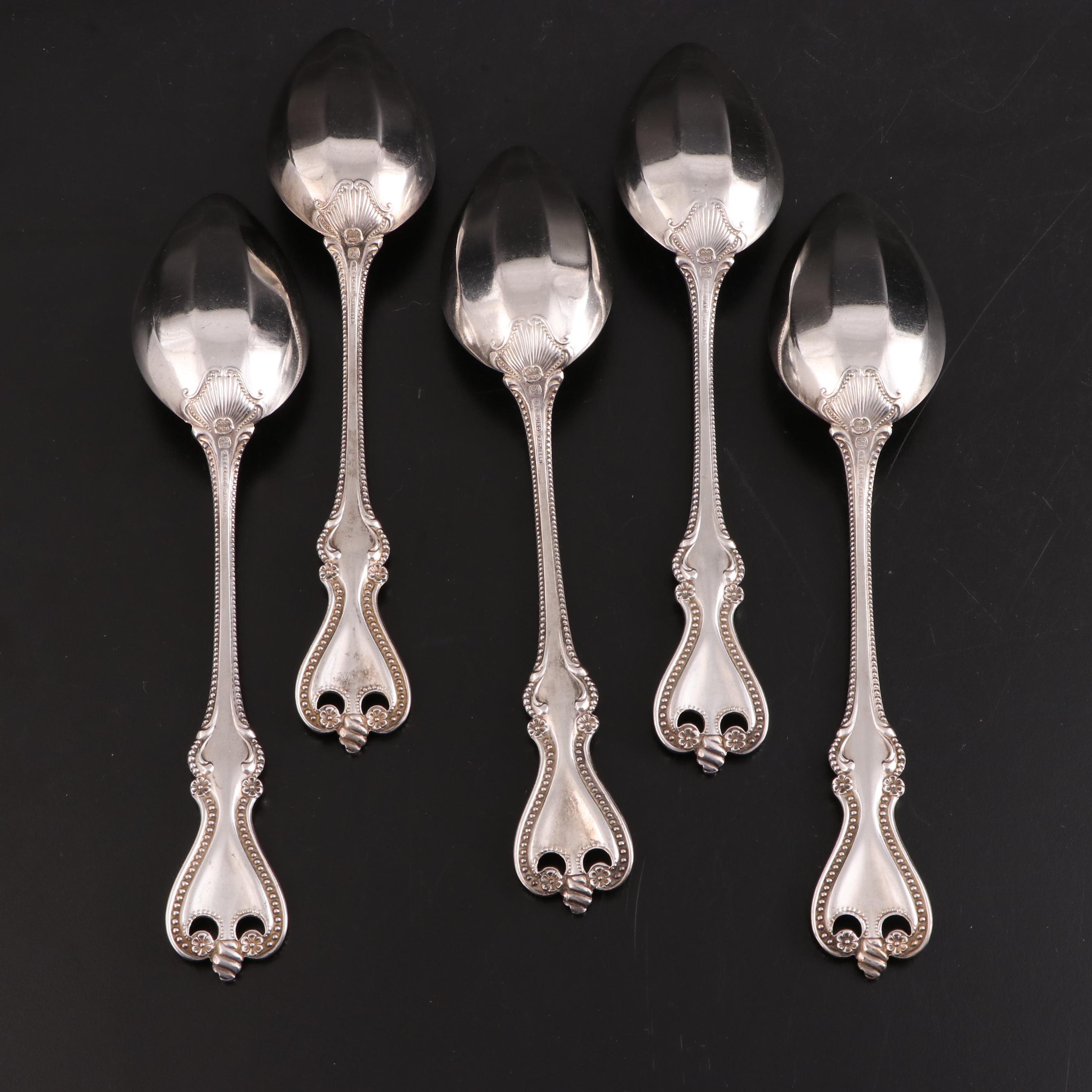 Towle "Old Colonial" Sterling Silver Flatware with Coin Silver Ladle and Others