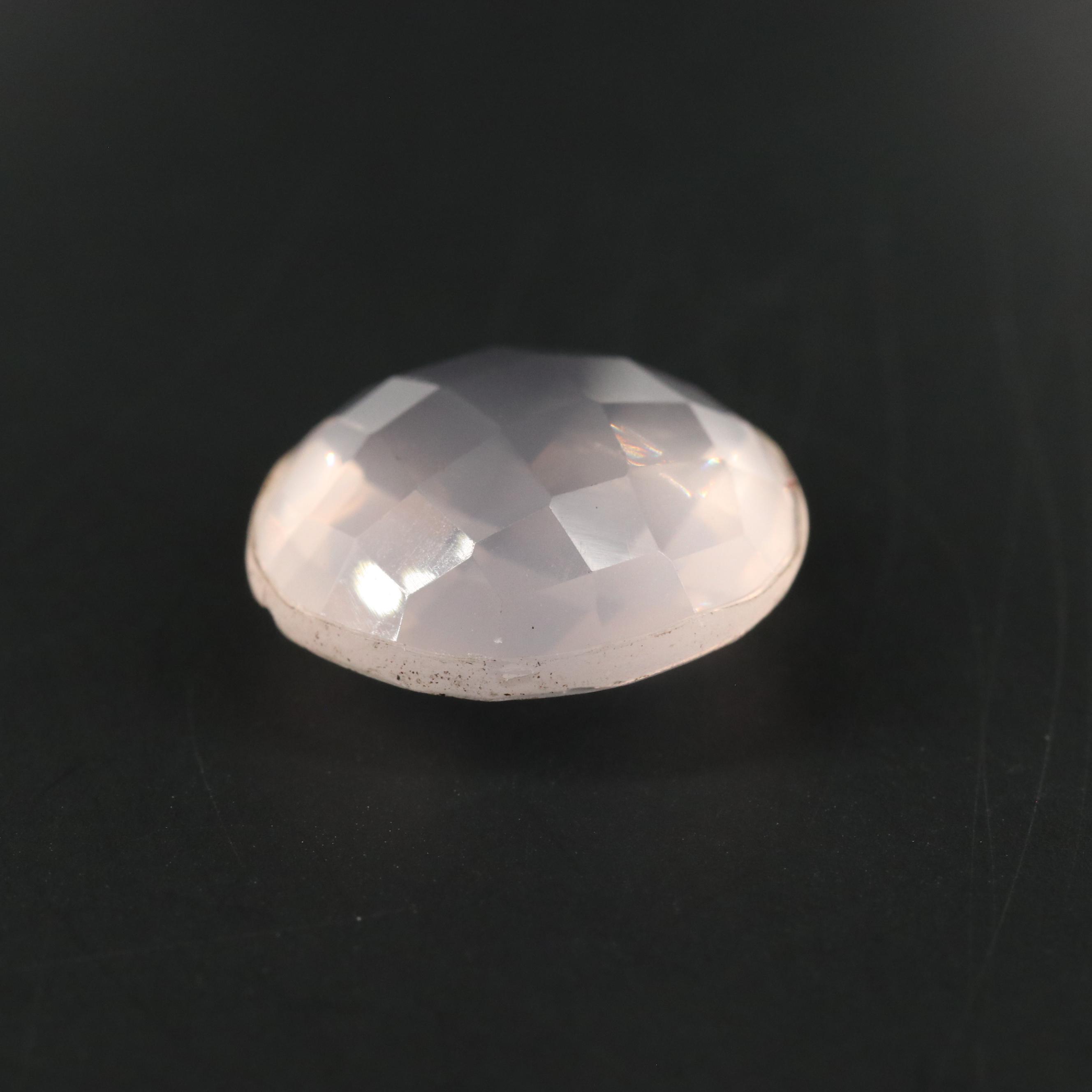 Loose 12.82 CT Rose Quartz