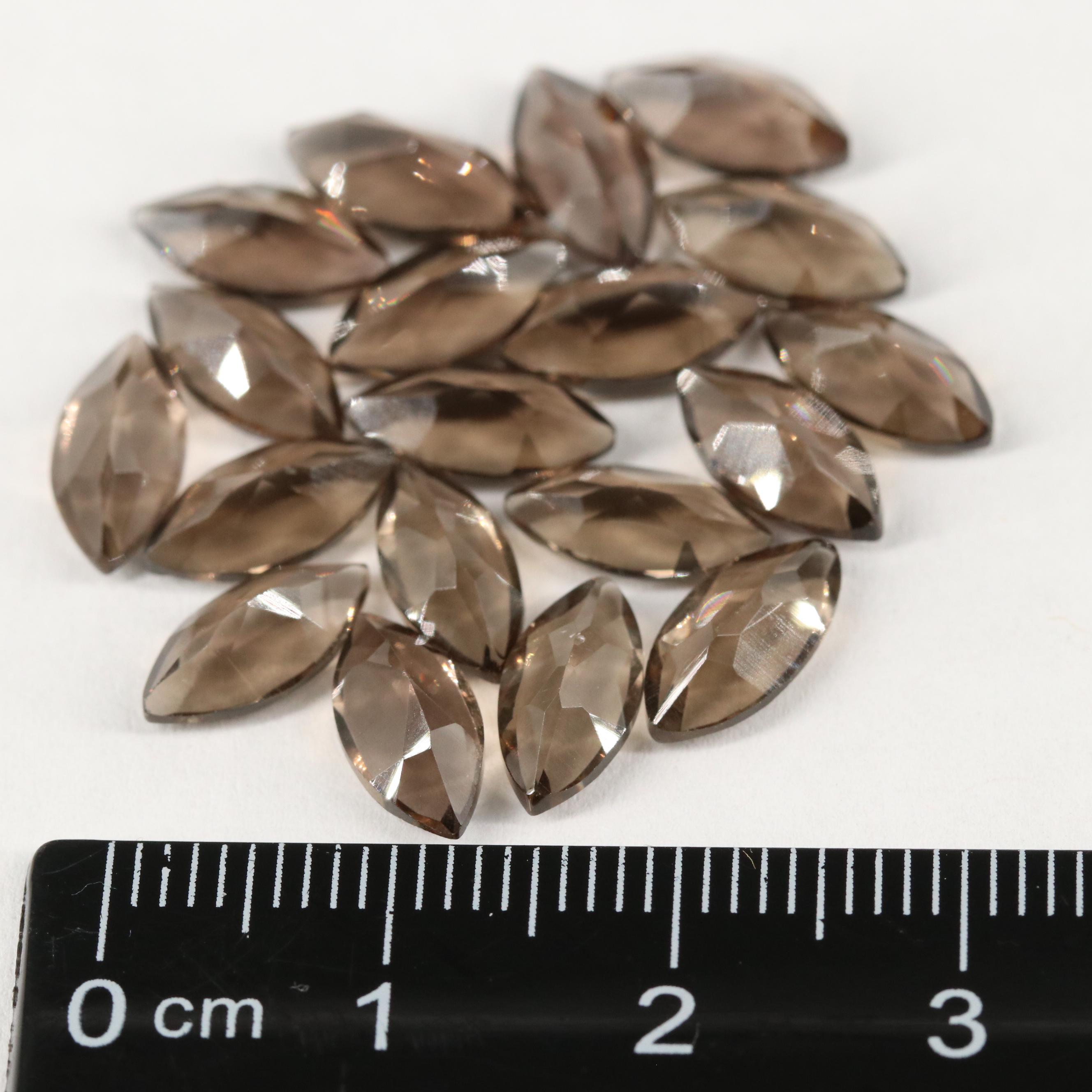 Loose 18.26 CTW Smoky Quartz
