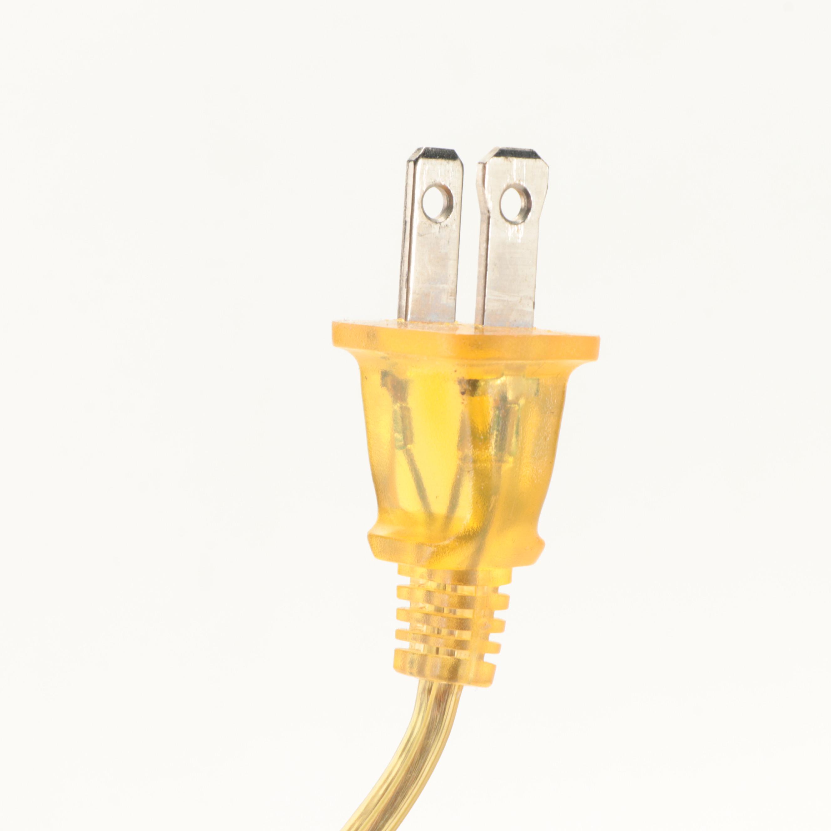 Colonial Style Brass Candlestick Buffet Lamp with Chamberstick Lamp