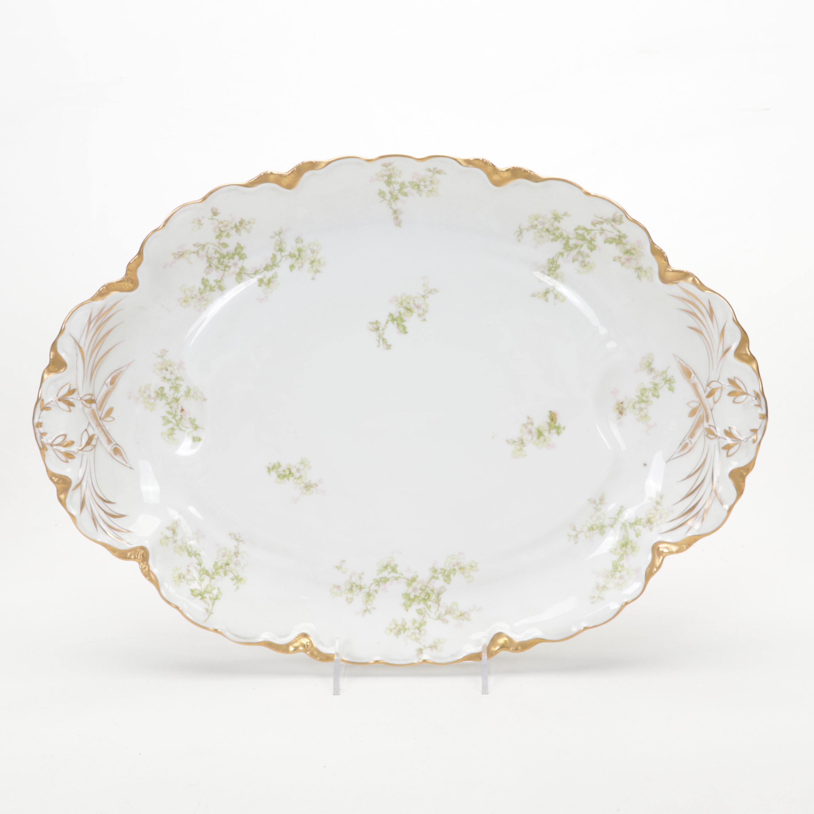 Haviland Limoges Rose Spray Porcelain Dinnerware, 1894-1931