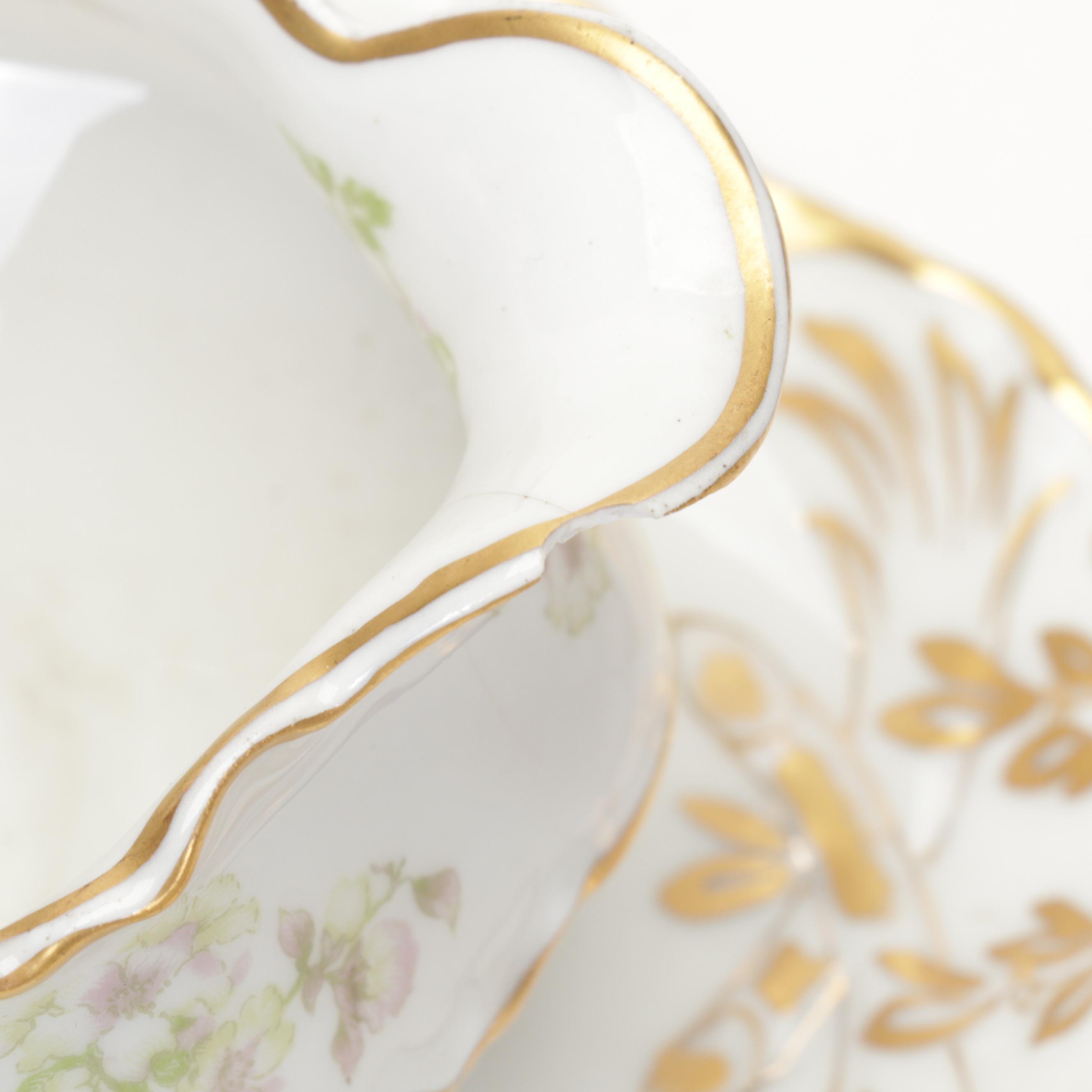 Haviland Limoges Rose Spray Porcelain Dinnerware, 1894-1931