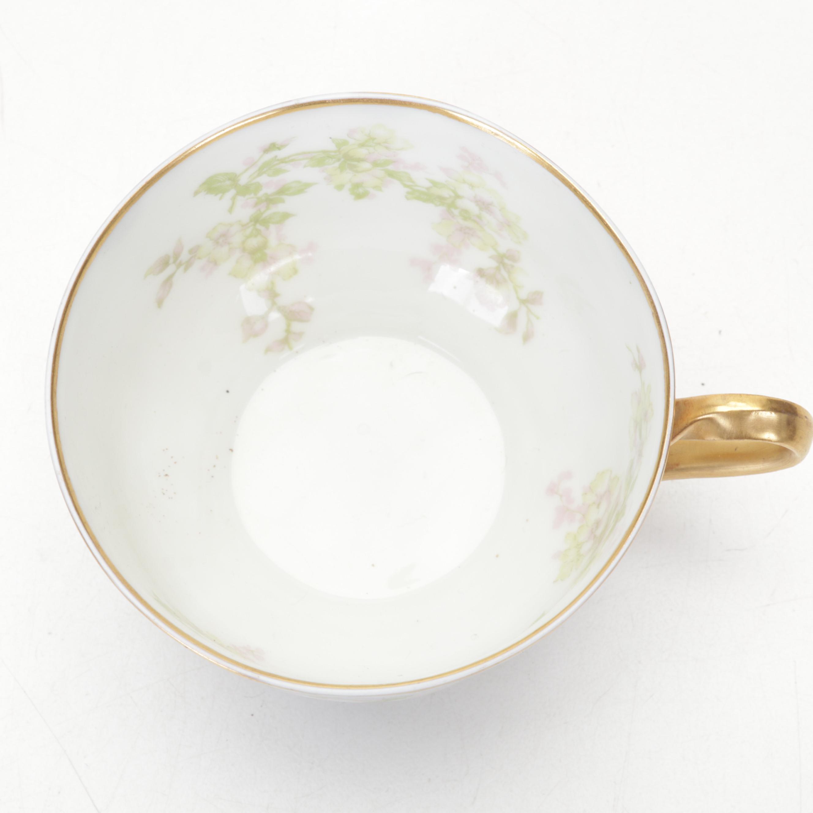 Haviland Limoges Rose Spray Porcelain Dinnerware, 1894-1931