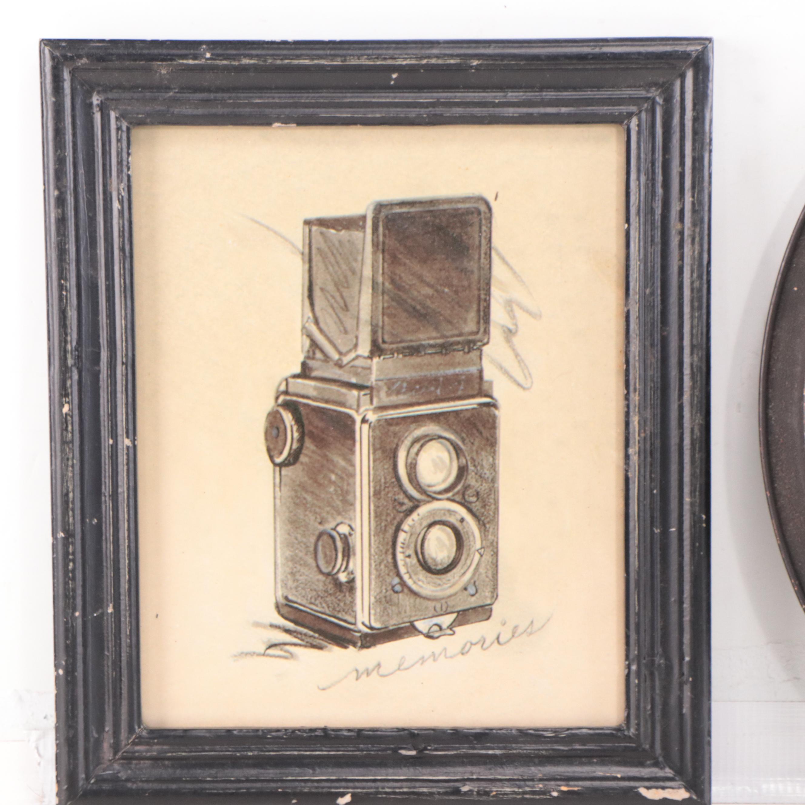 Embellished Silver Gelatin Portrait, Late 19th Century and More