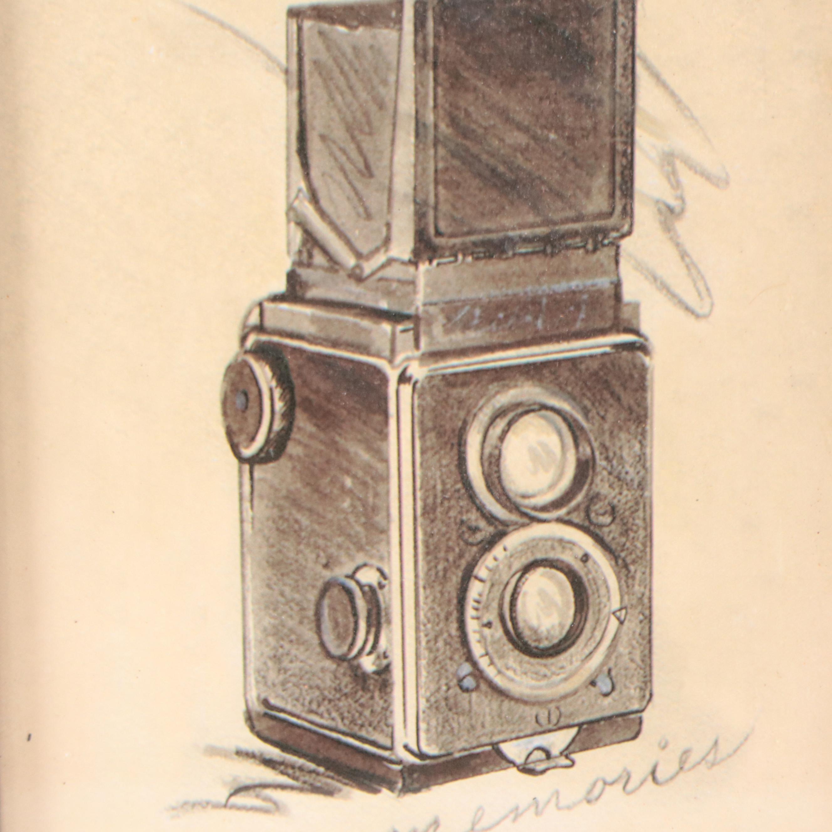 Embellished Silver Gelatin Portrait, Late 19th Century and More