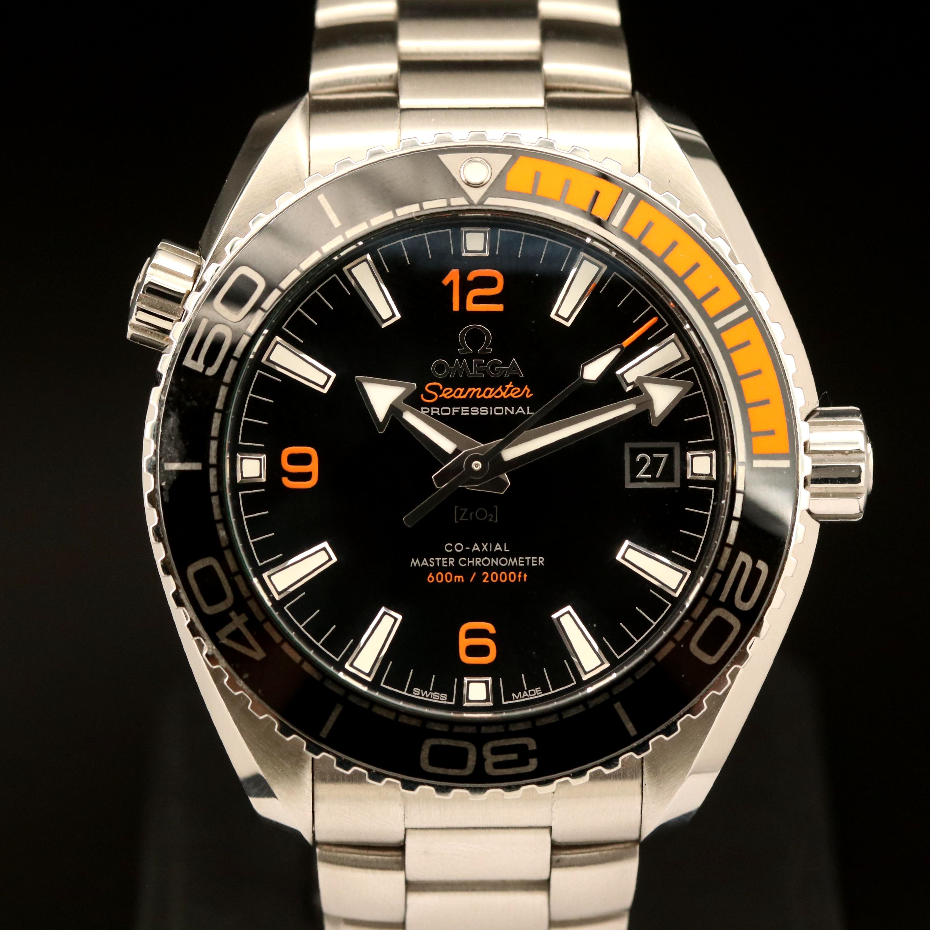 2009 Omega Seamaster Planet Ocean Automatic Watch