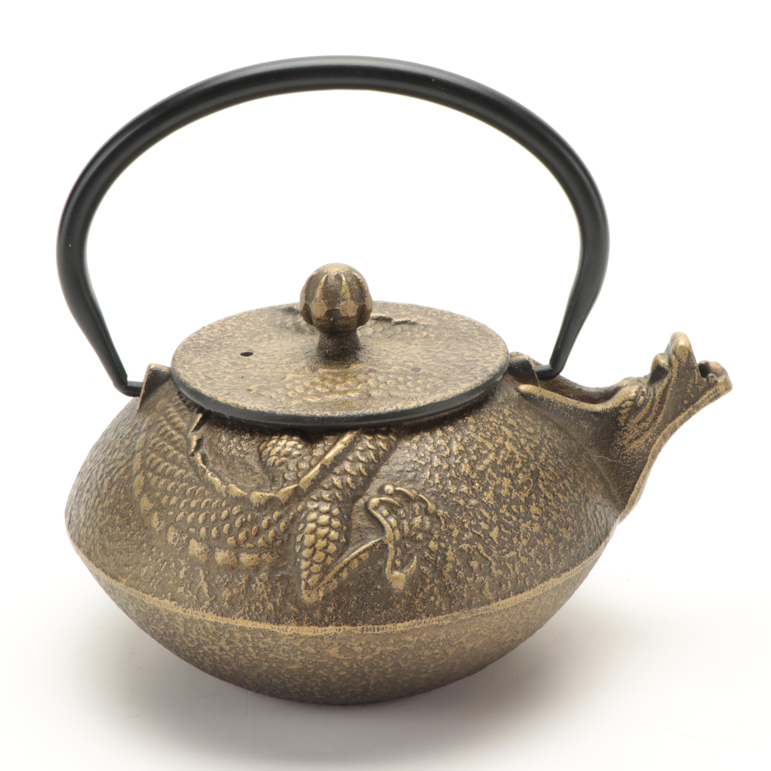 Japanese Cast Metal Teapot