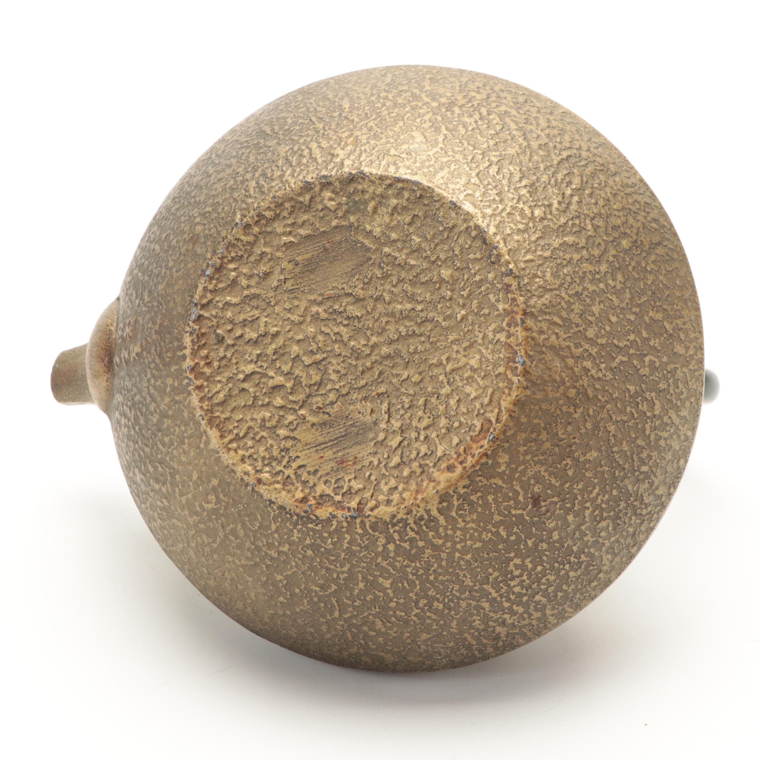 Japanese Cast Metal Teapot