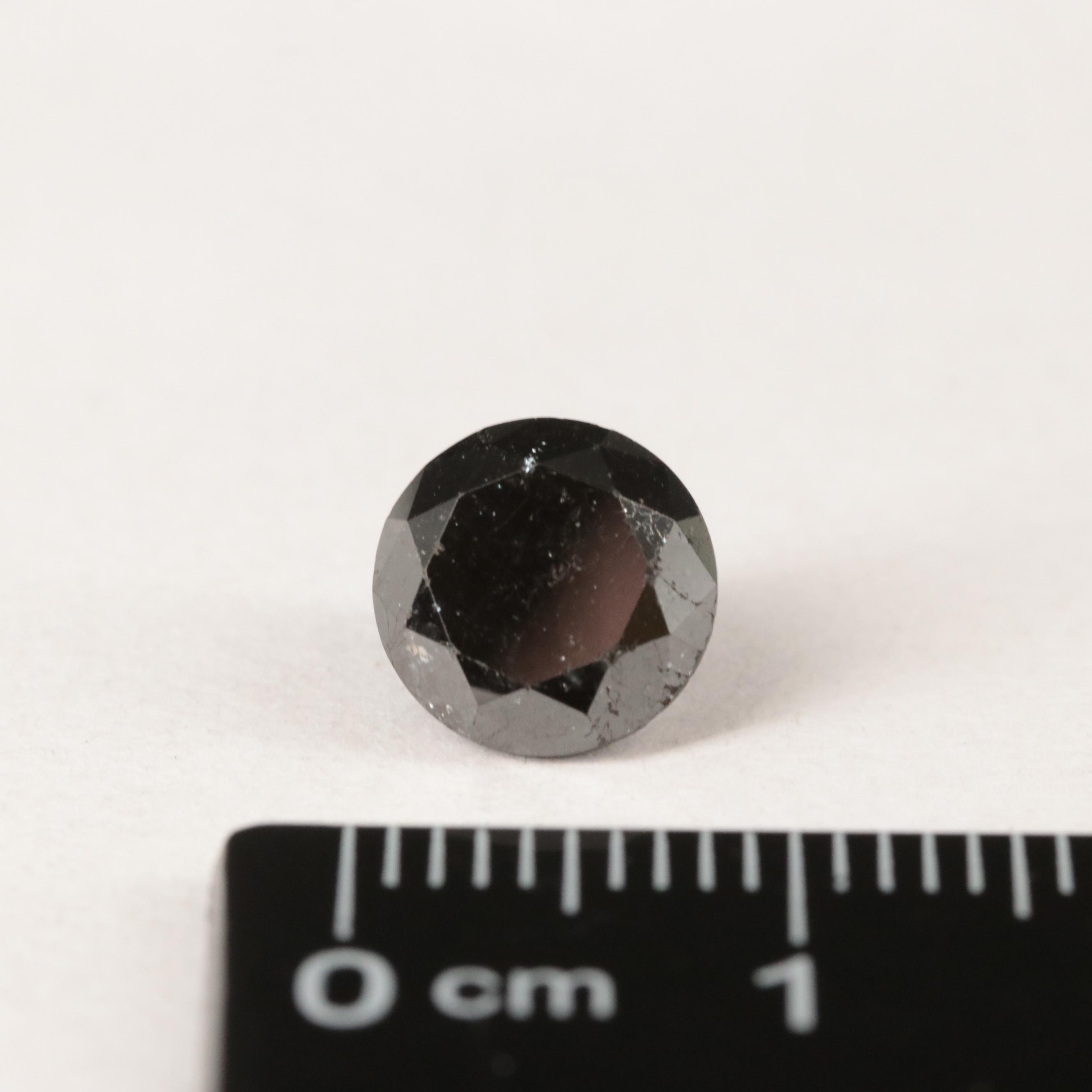 Loose 2.71 CT Black Diamond