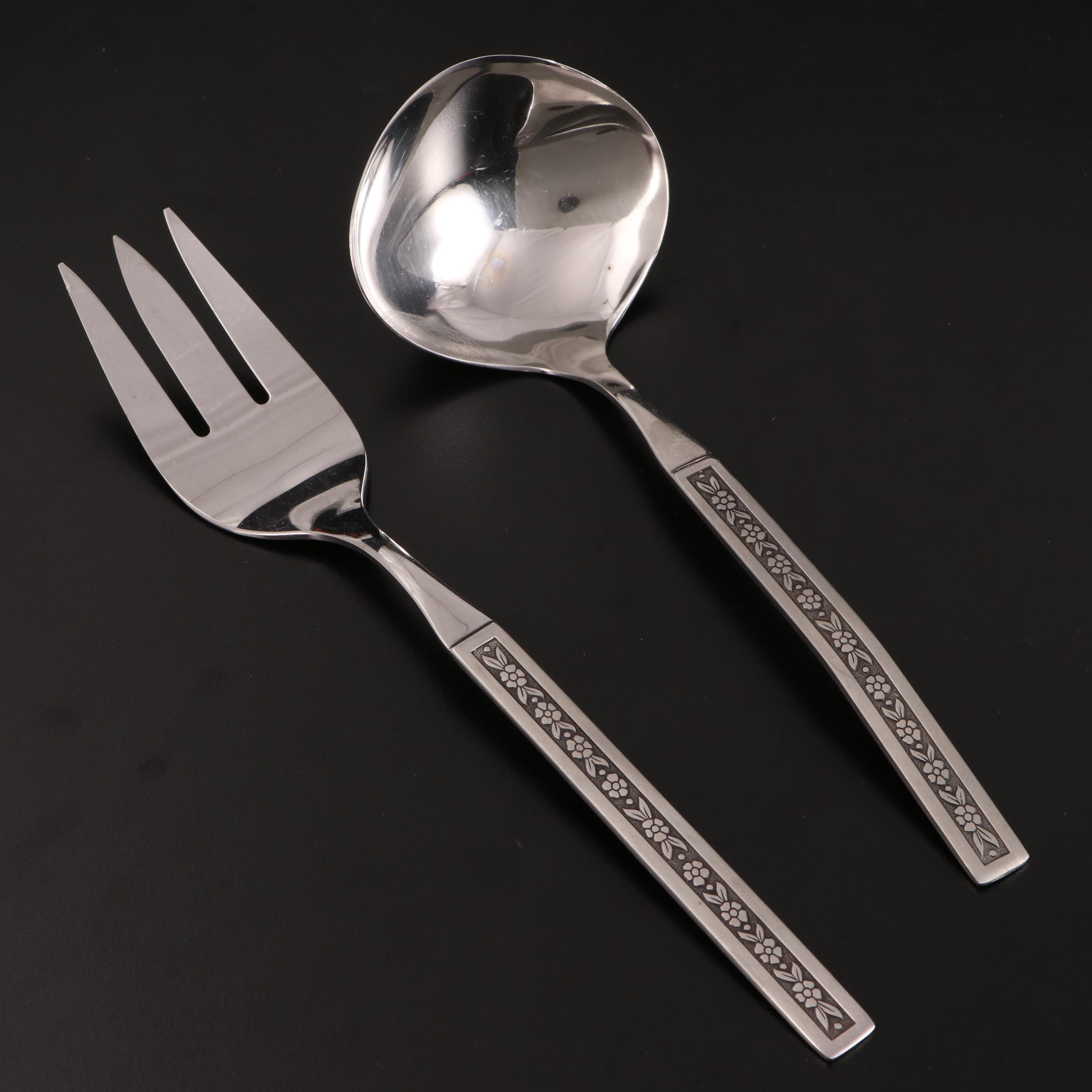 Oneida Profile "Phoenix" Stainless Steel Flatware and Serving Utensils