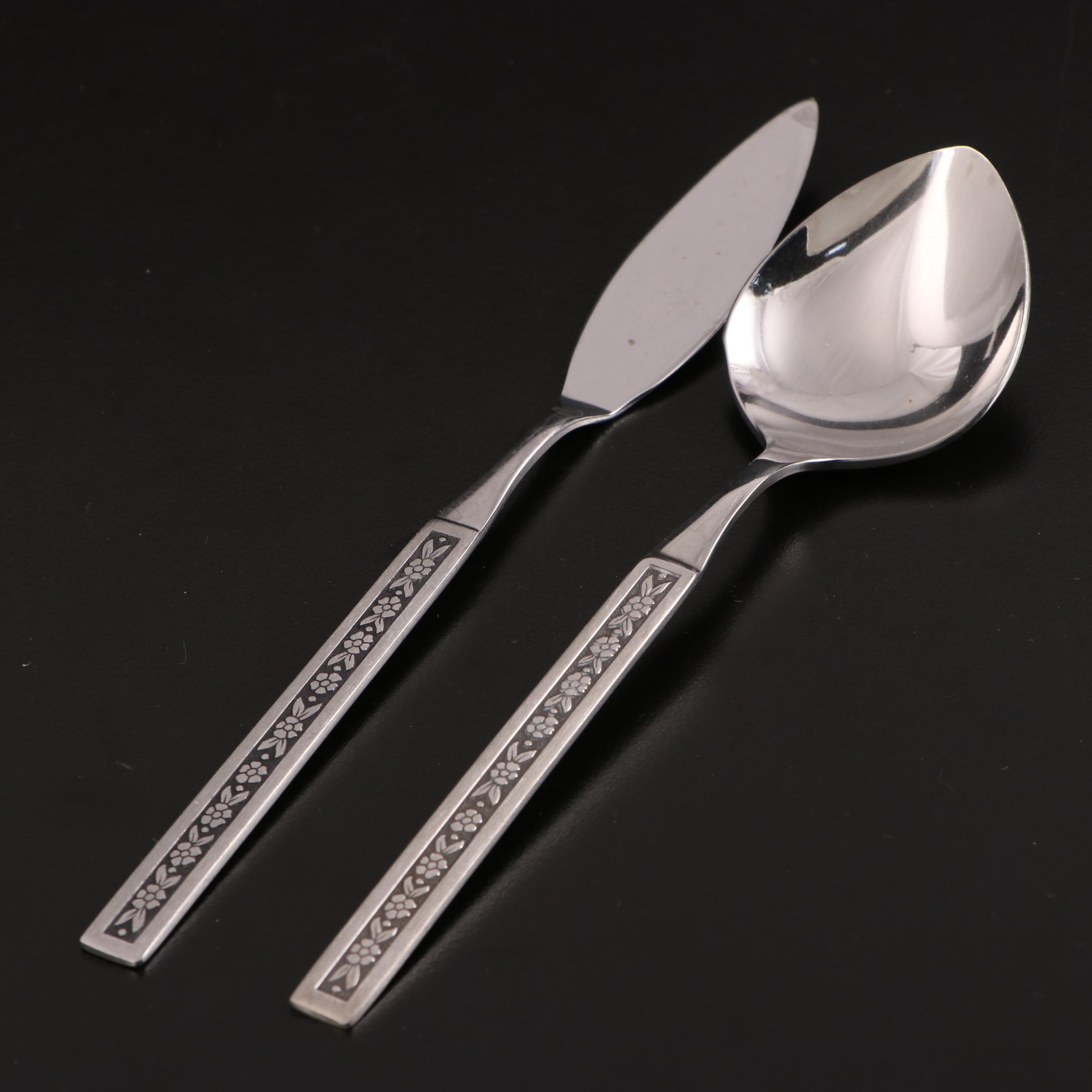 Oneida Profile "Phoenix" Stainless Steel Flatware and Serving Utensils