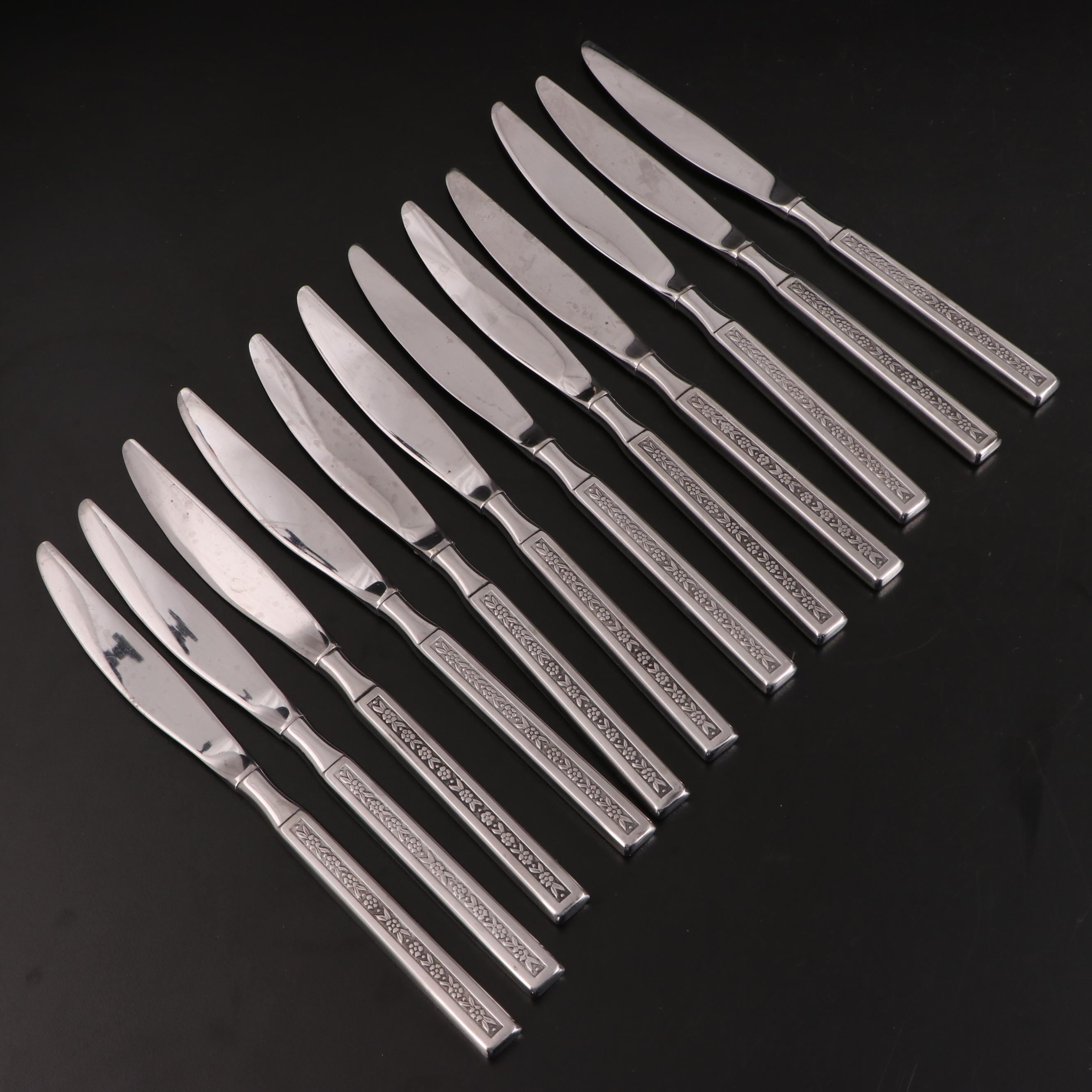 Oneida Profile "Phoenix" Stainless Steel Flatware and Serving Utensils