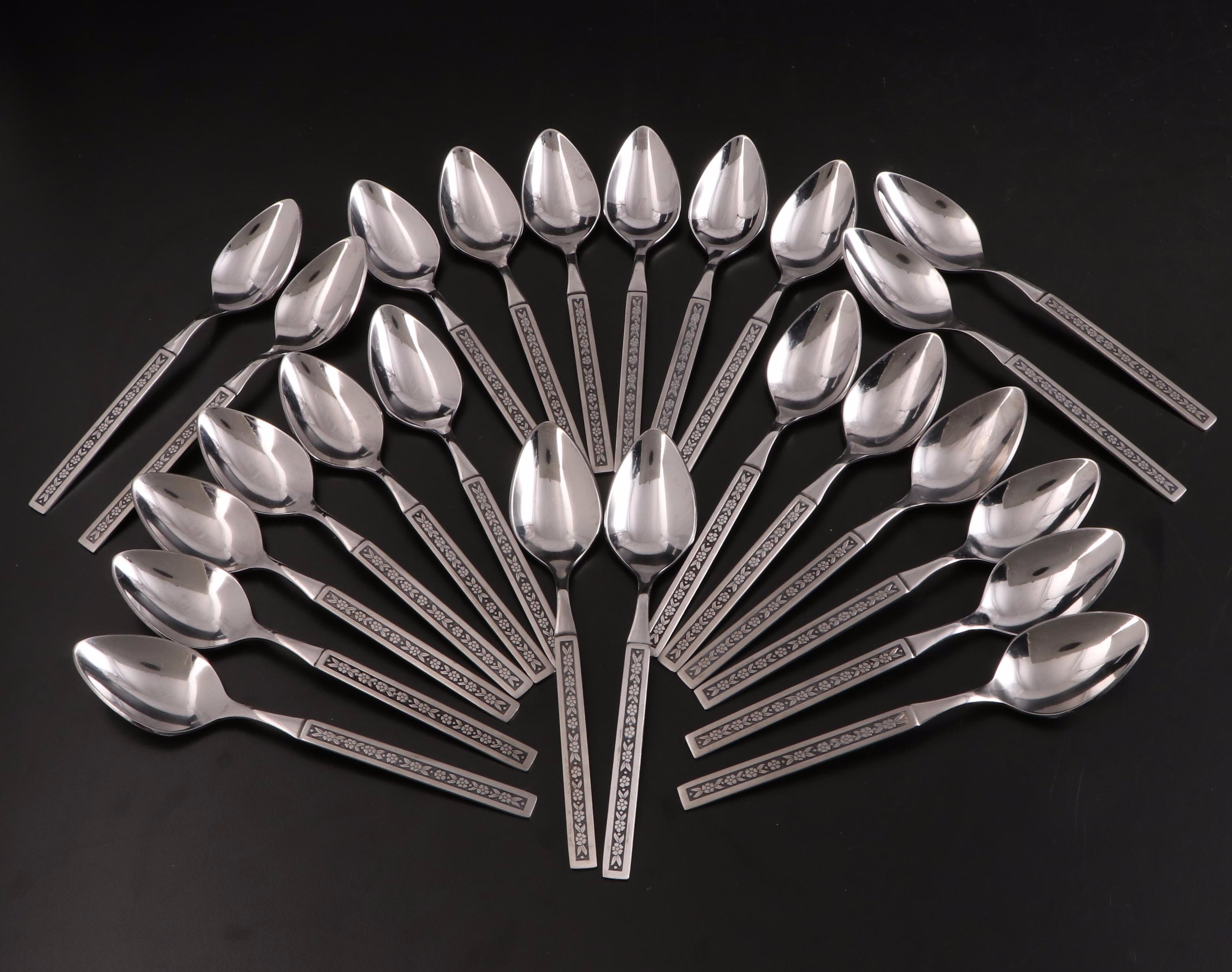 Oneida Profile "Phoenix" Stainless Steel Flatware and Serving Utensils