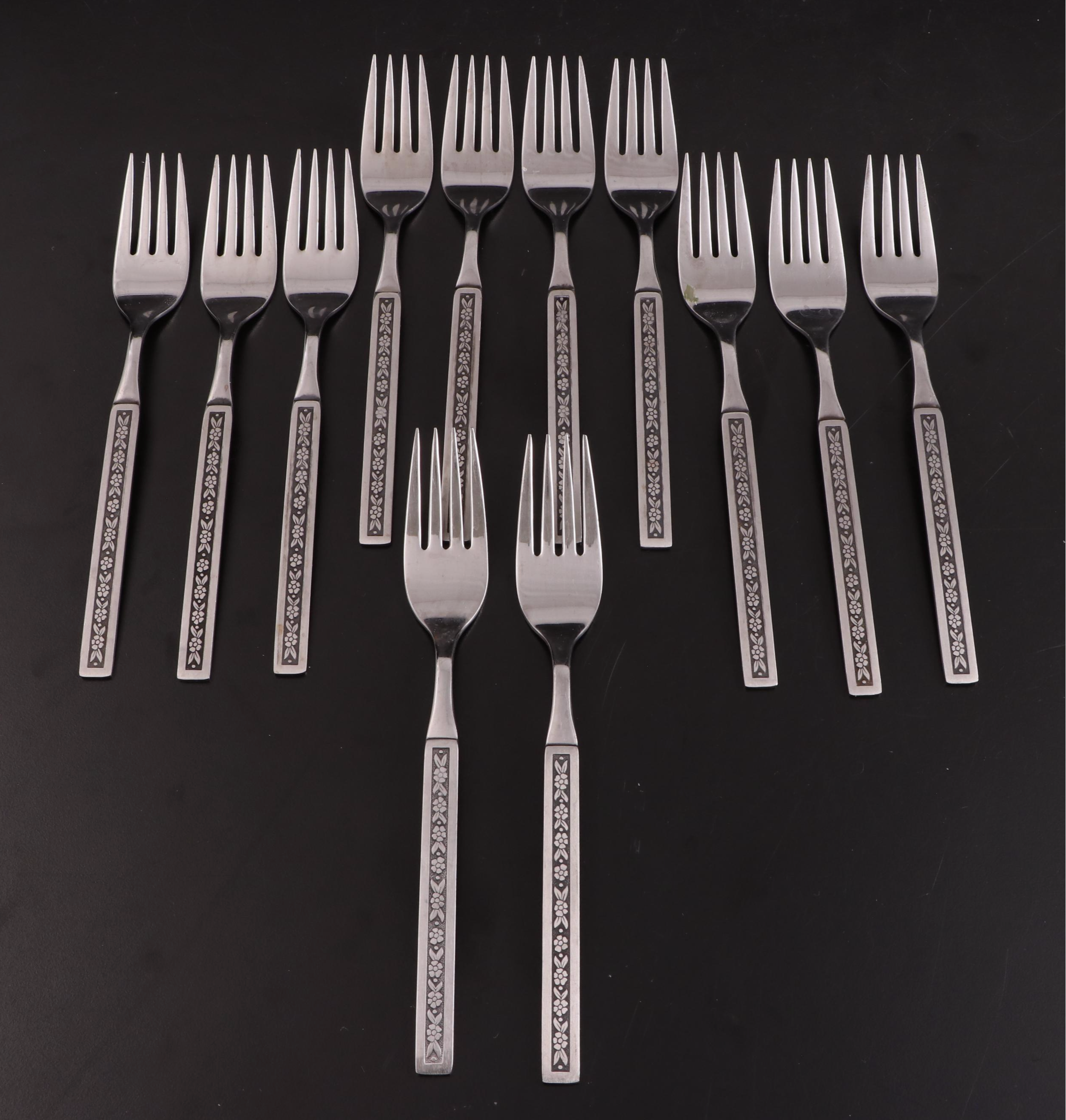Oneida Profile "Phoenix" Stainless Steel Flatware and Serving Utensils