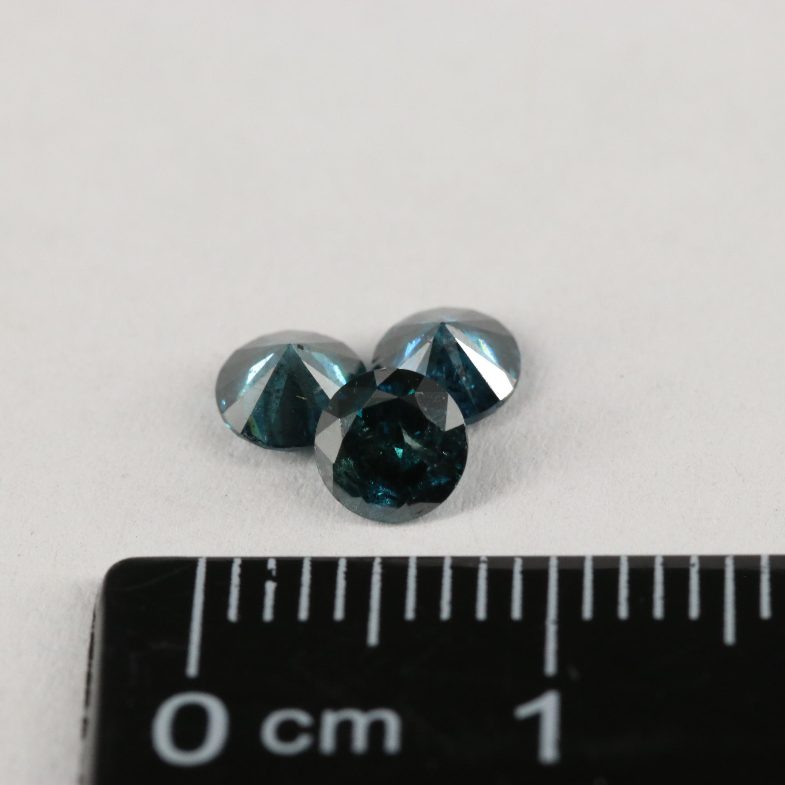 Loose 1.05 CTW Blue Diamond