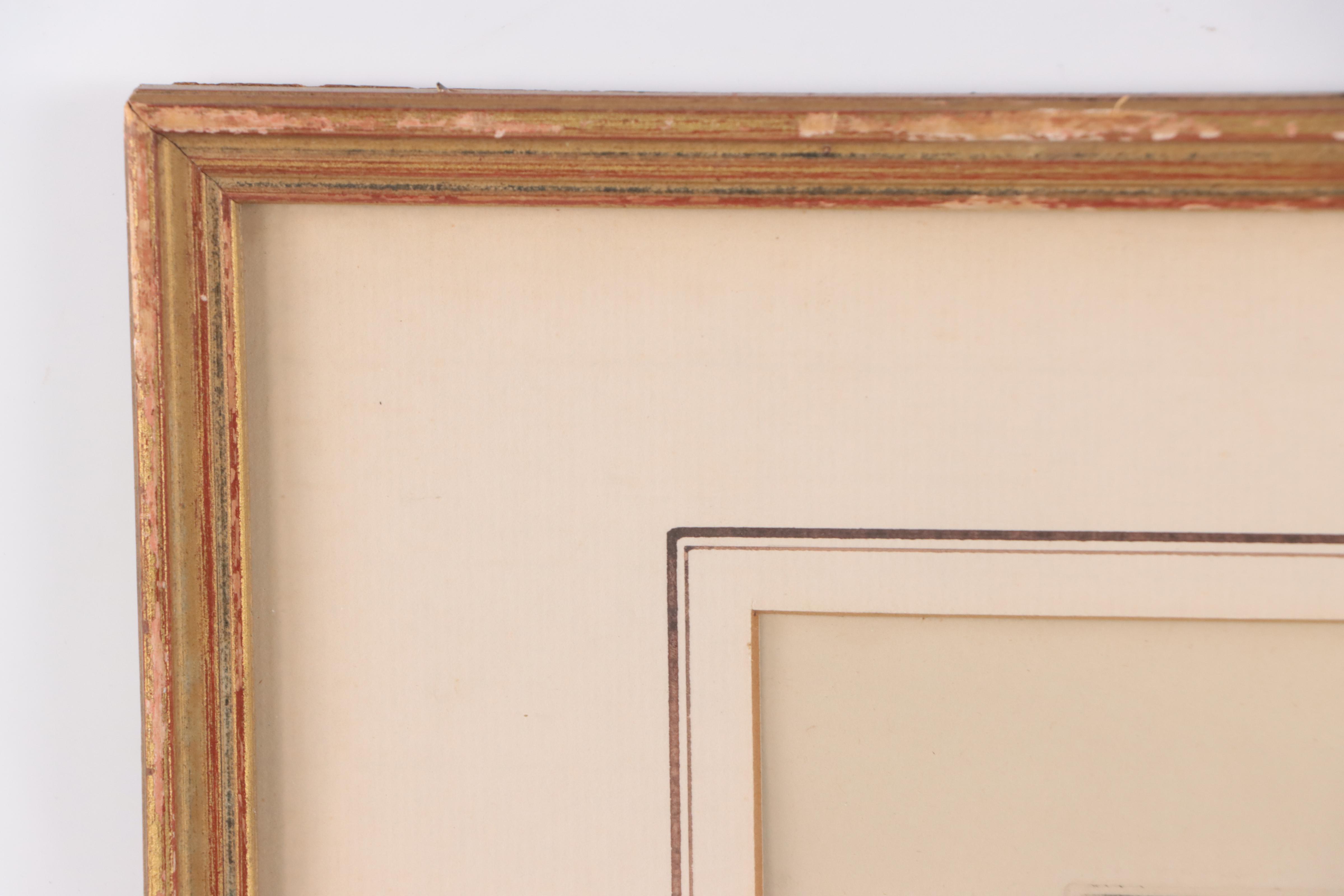 James McNeill Whistler Etching "The Barrow - Quartier des Marolles, Brussels"