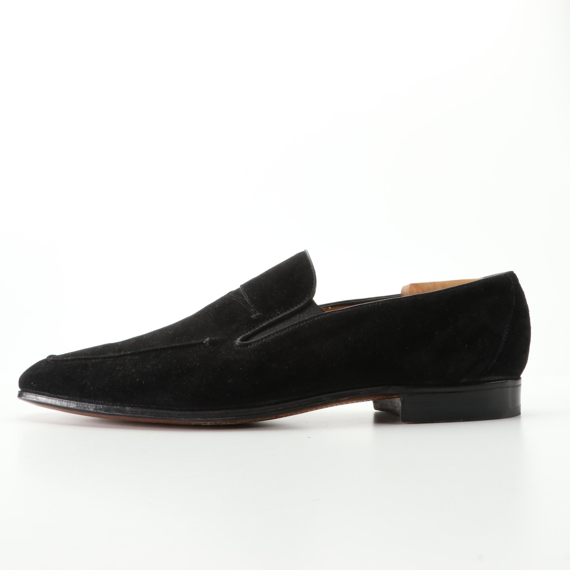 Men's Gravati Dress Slip-On Shoes in Suede and Leather