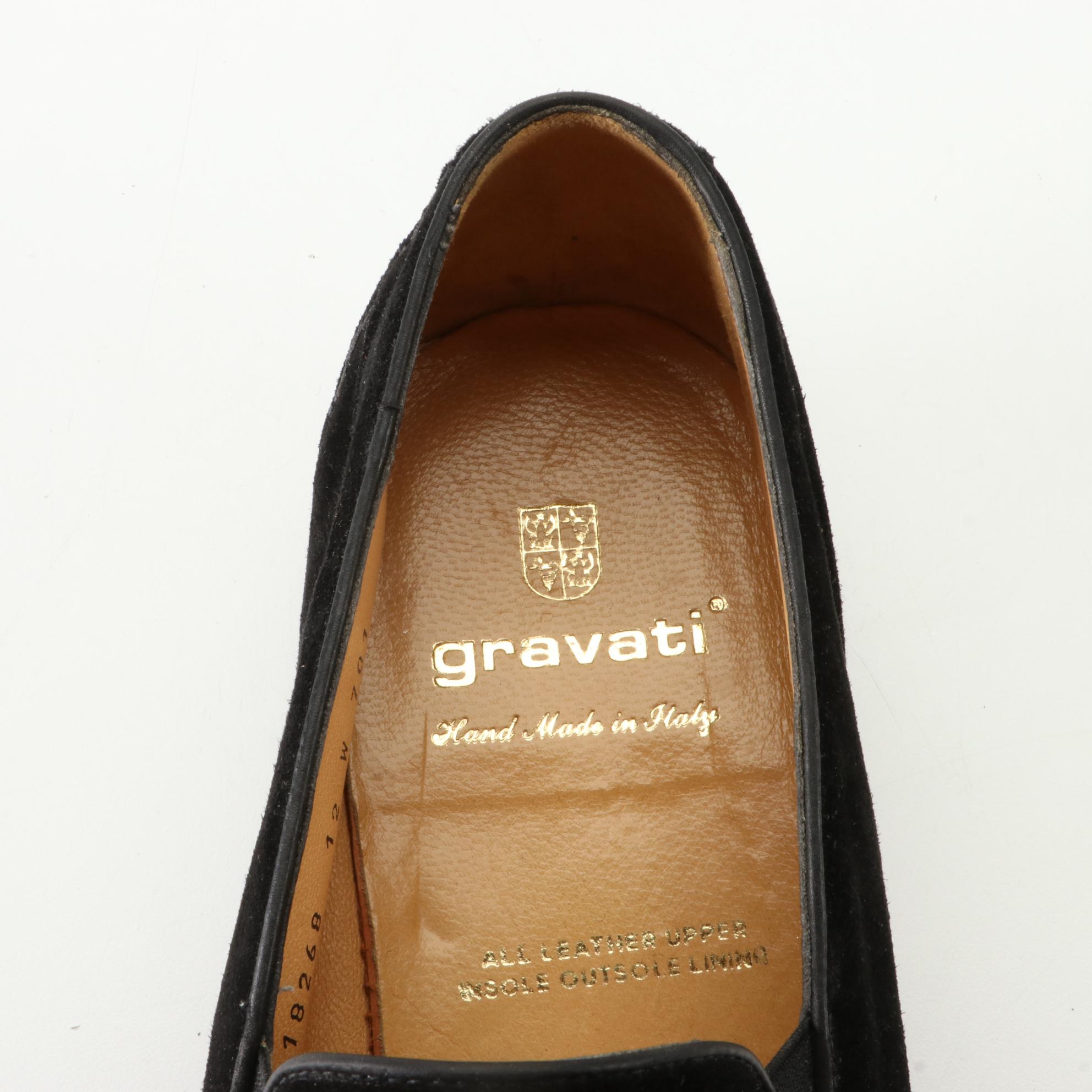 Men's Gravati Dress Slip-On Shoes in Suede and Leather