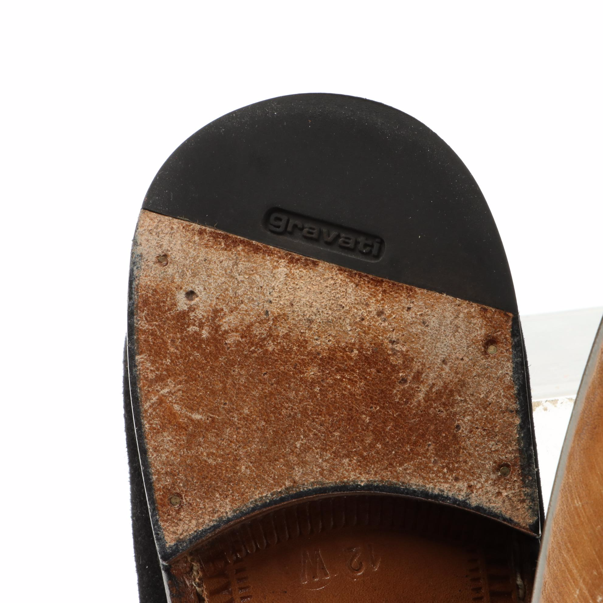 Men's Gravati Dress Slip-On Shoes in Suede and Leather