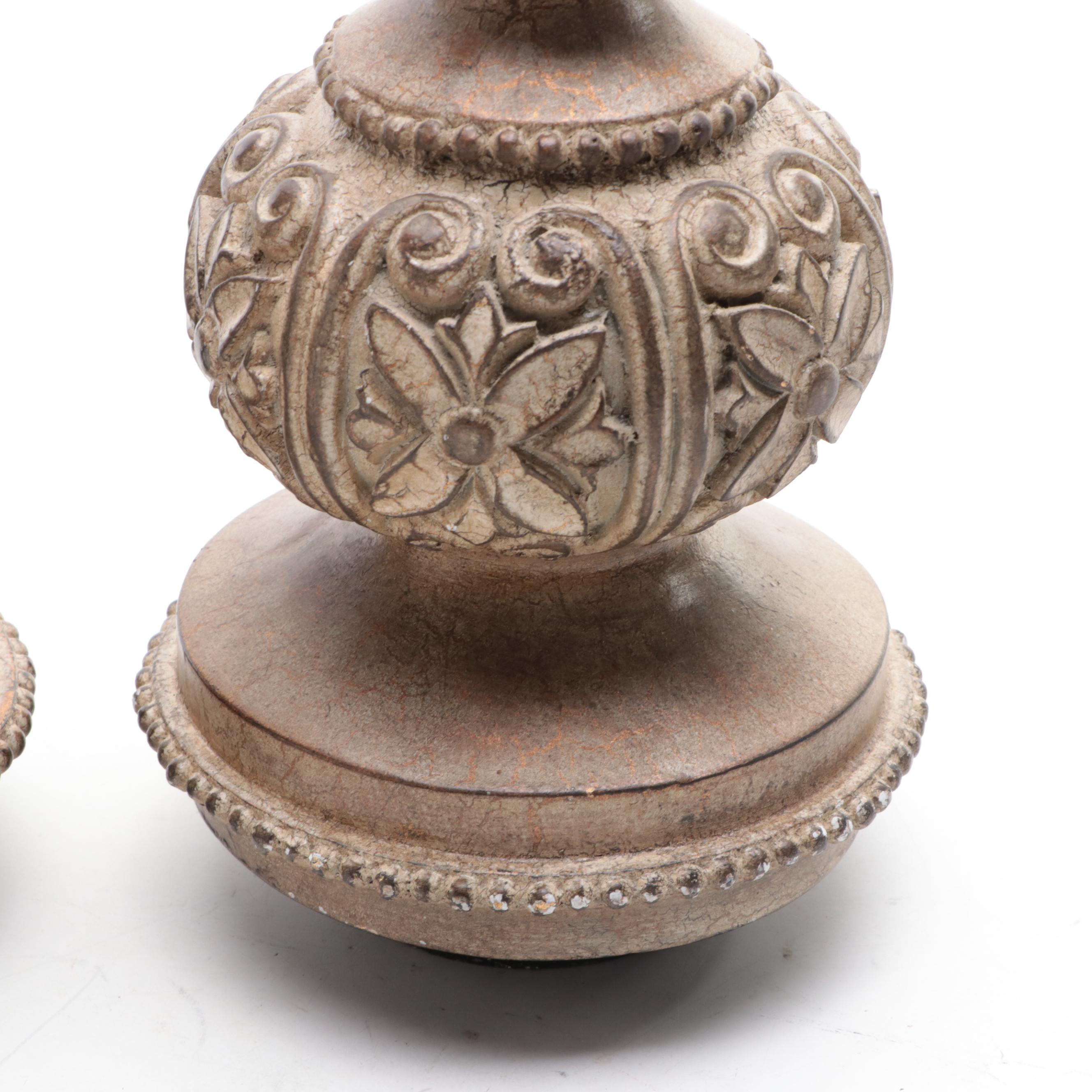 Sinöus Ceramic Vases with Finials by Lam Lee