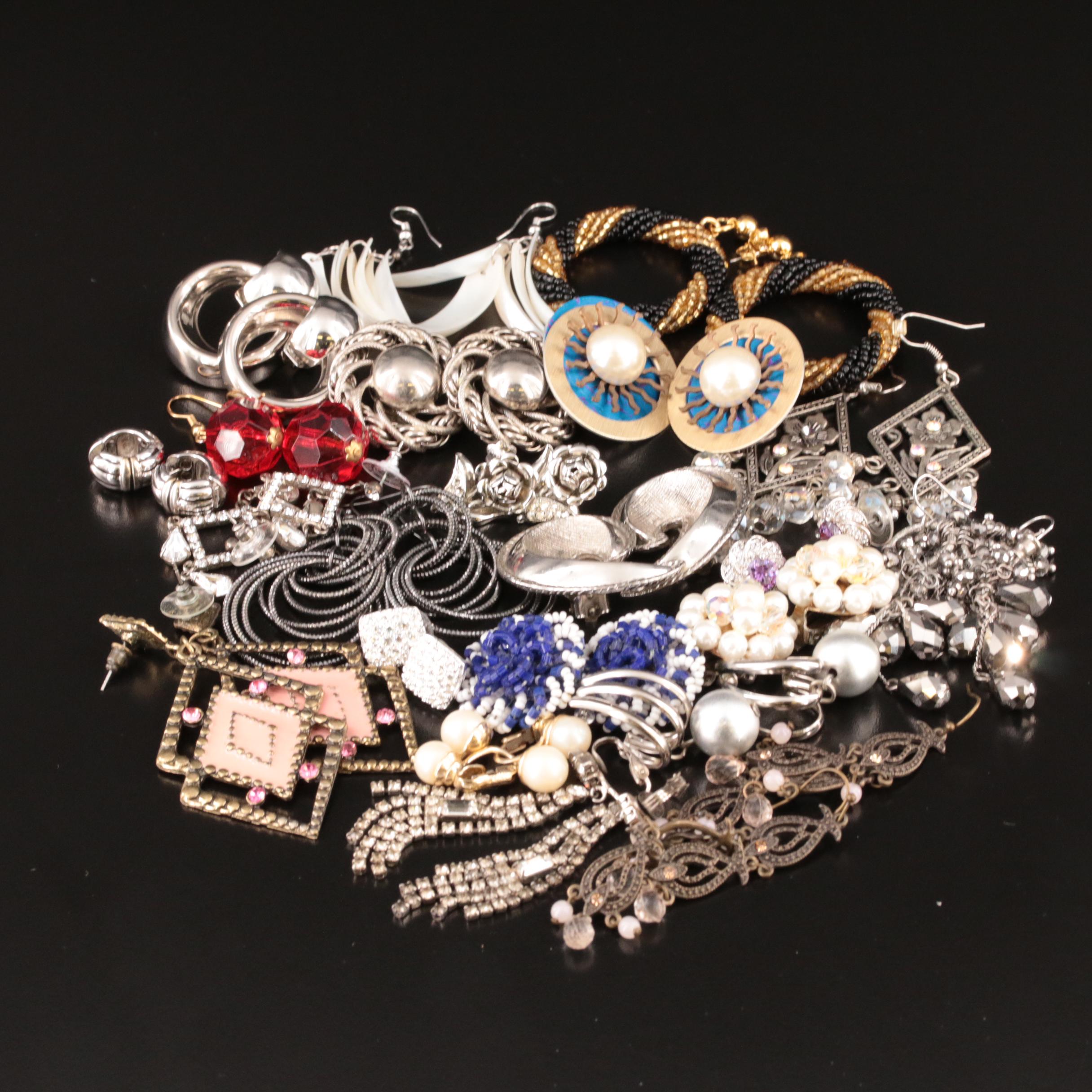 Swarovski Featured in Earring Collection