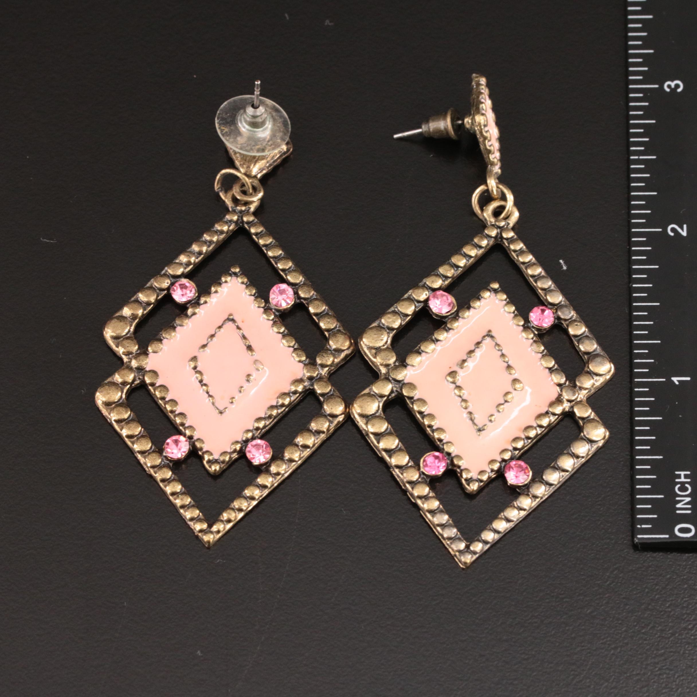 Swarovski Featured in Earring Collection