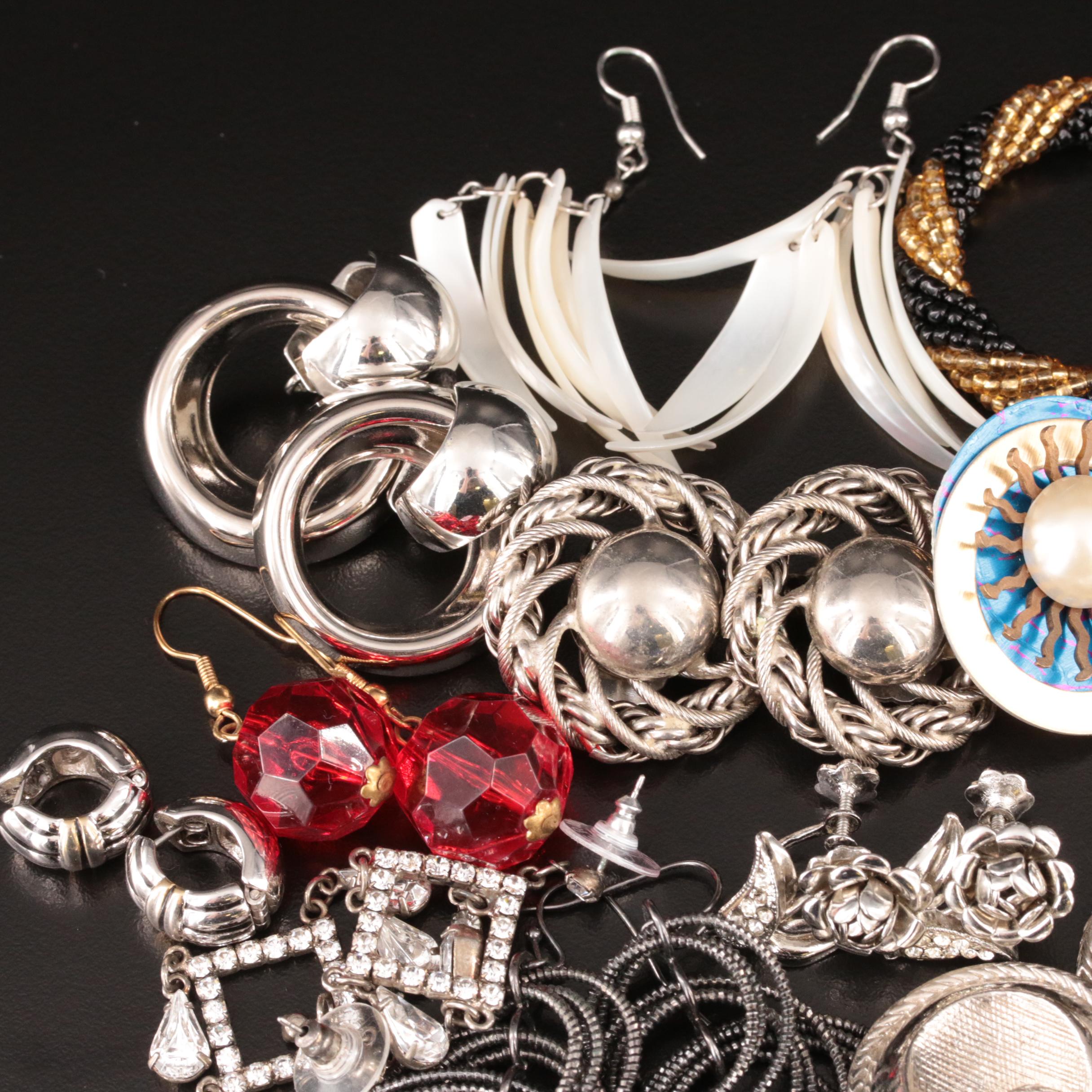 Swarovski Featured in Earring Collection