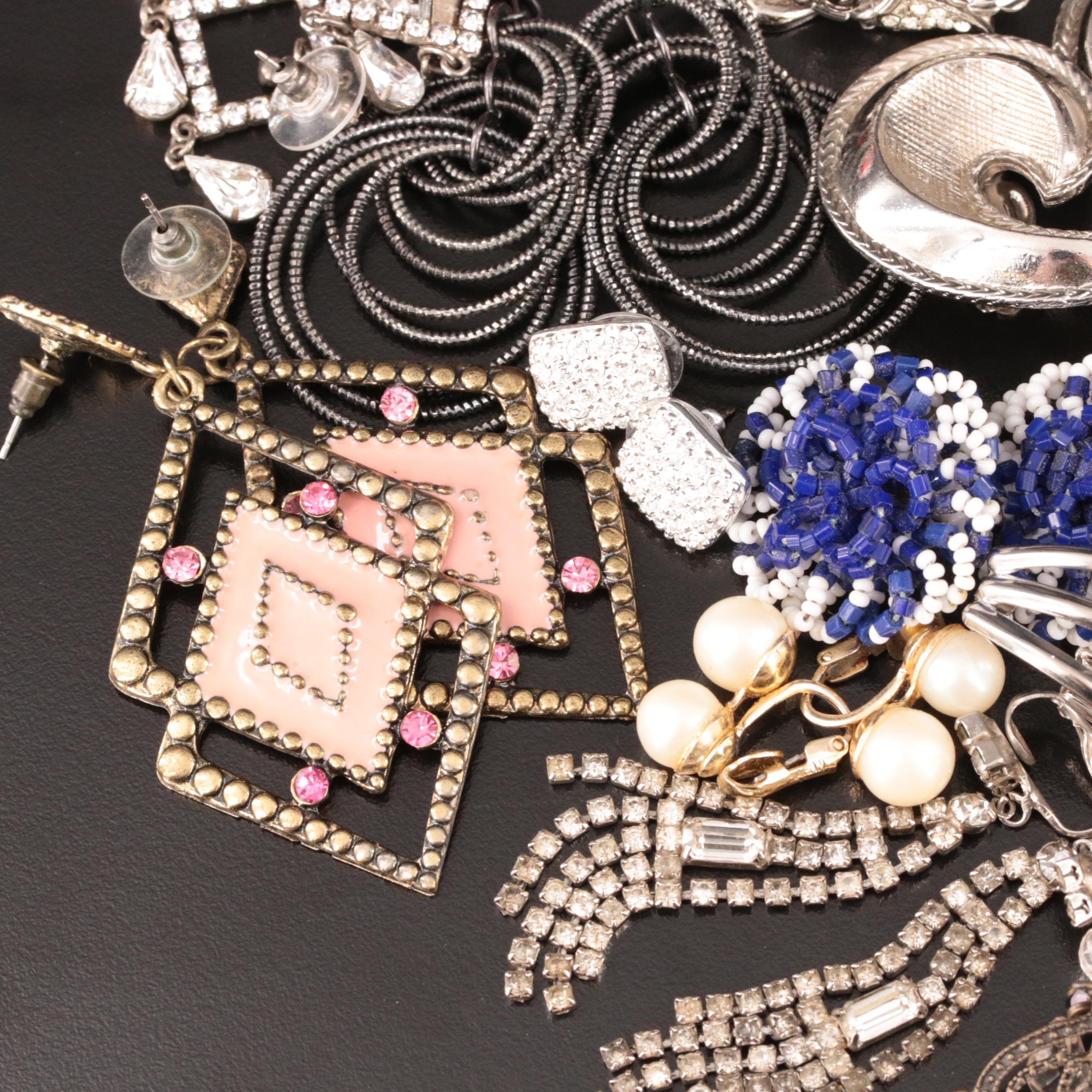 Swarovski Featured in Earring Collection