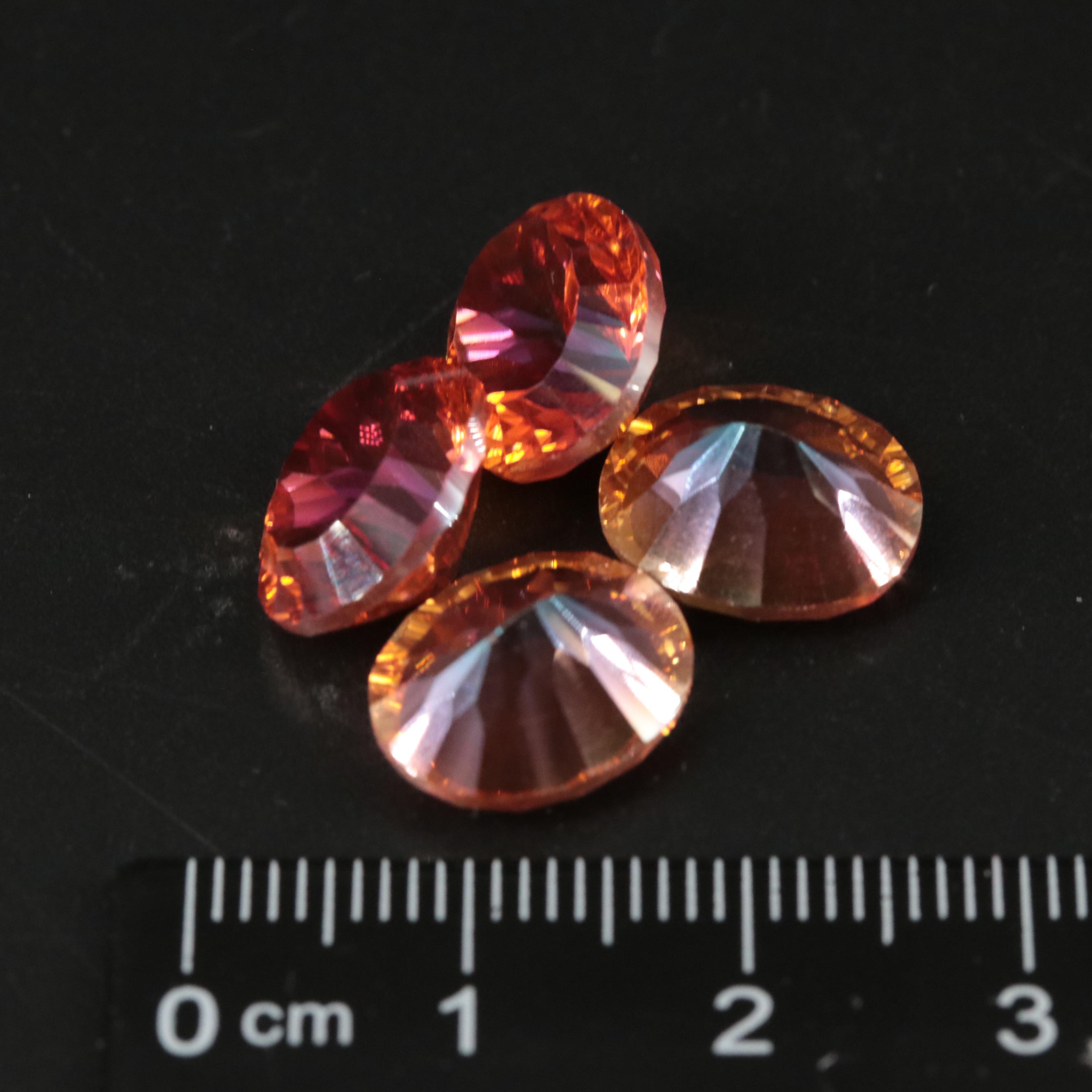 Loose 18.53 CTW Orange Quartz