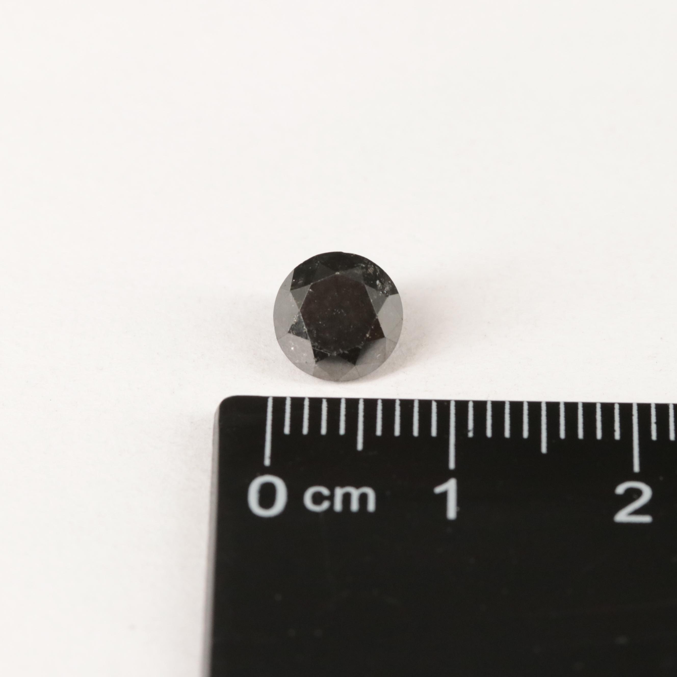 Loose 1.88 CT Black Diamond