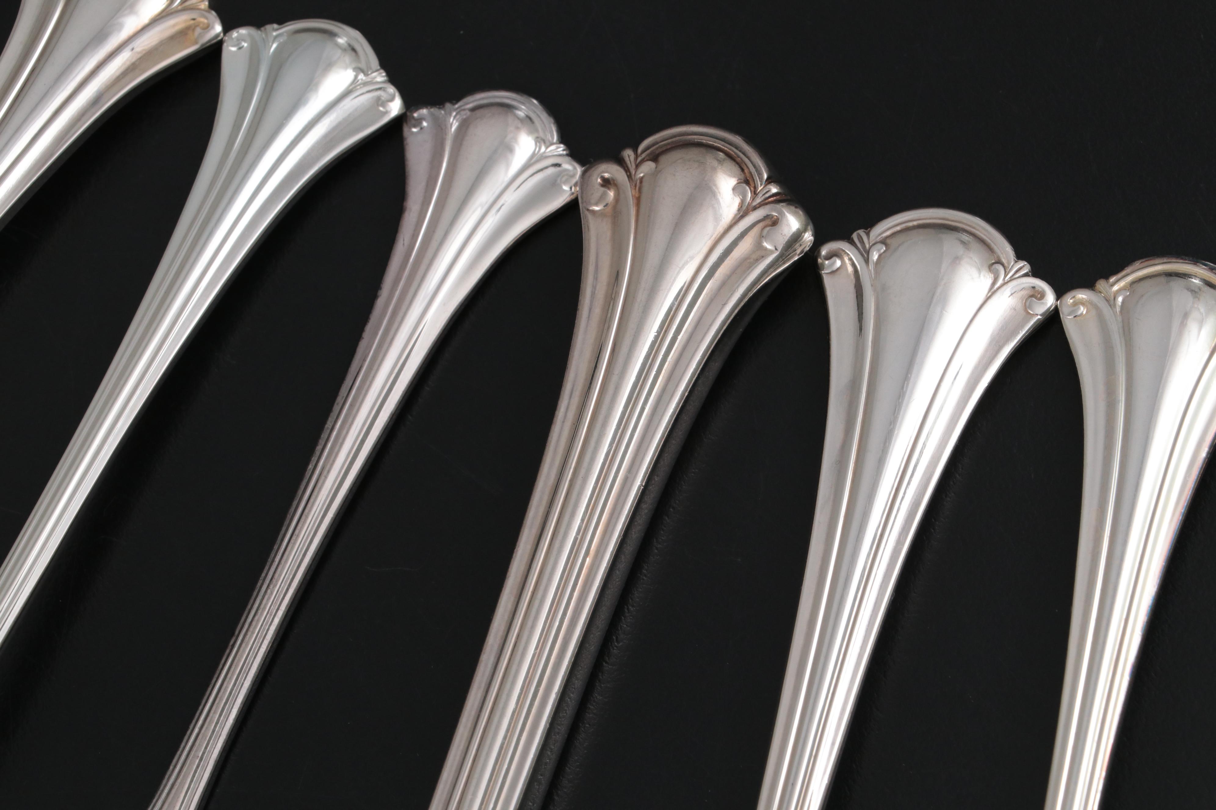 International Silver "Serenity" Silver Plate Flatware, 1985–1997